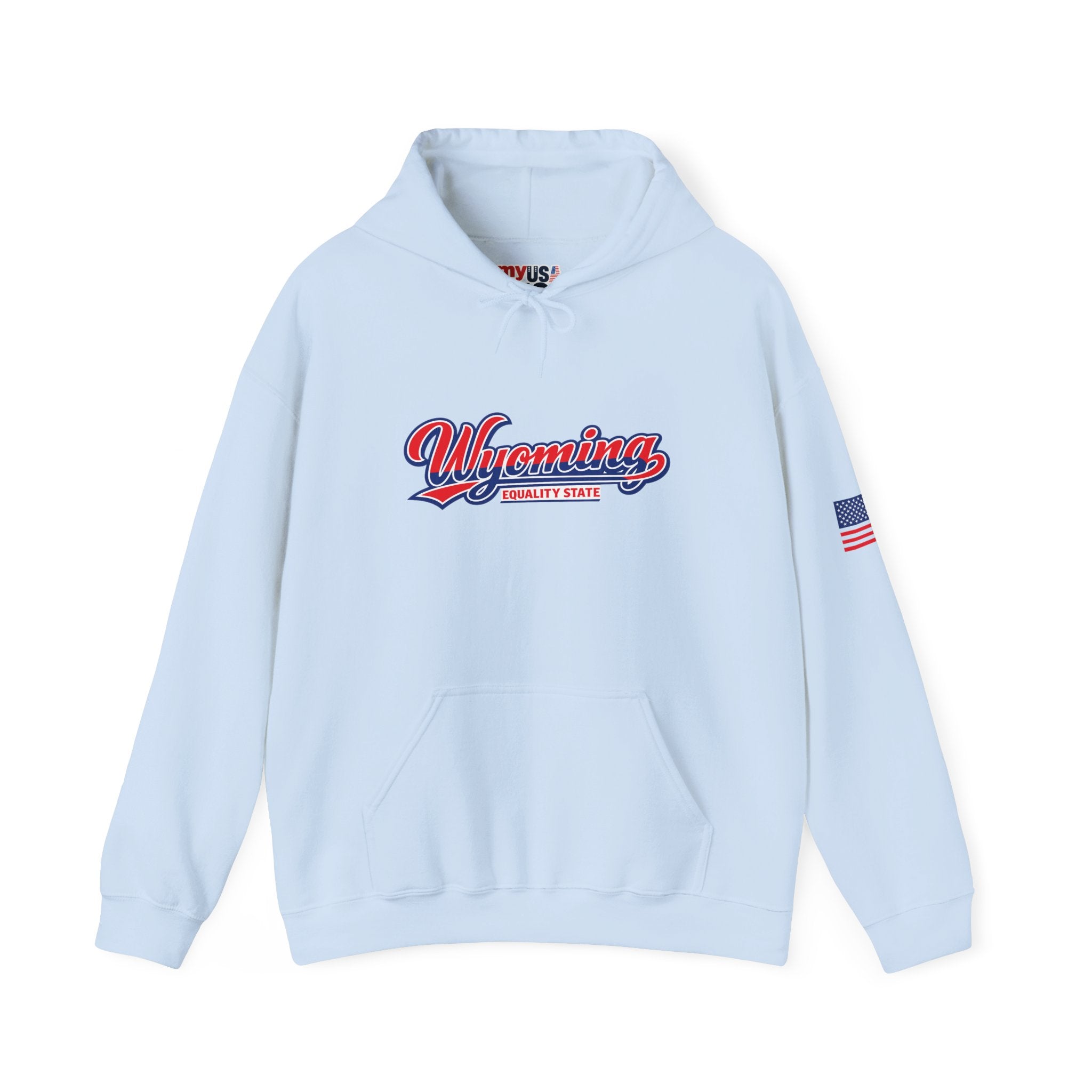 Wyoming Equality State Heavy Blend Hooded Sweatshirt