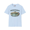 Montana Mountain Scenic T-Shirt — America 250 Retro Nature Graphic