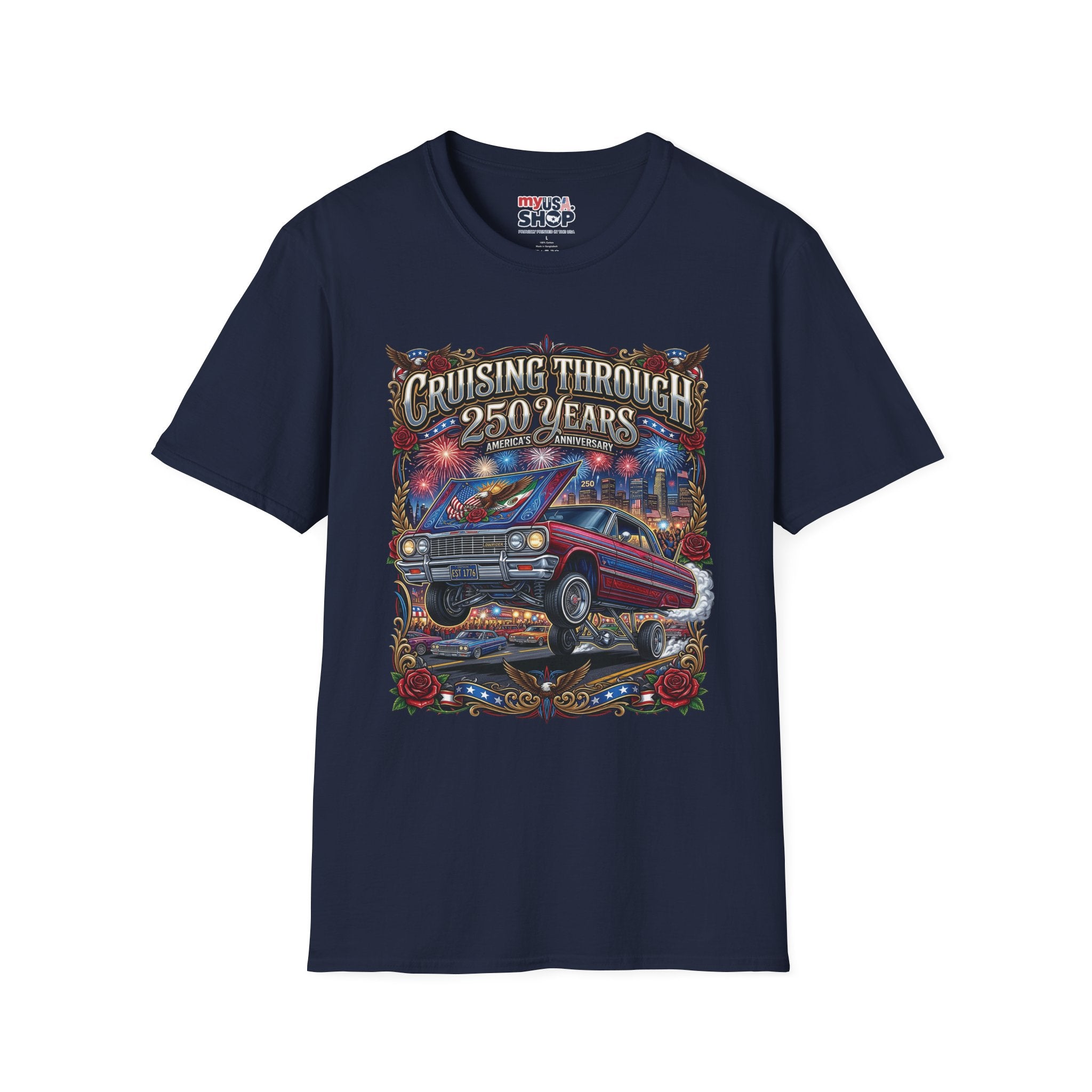 America 250 x Cruising Through 250 Years — Chicano Patriotic Classic Car Anniversary
