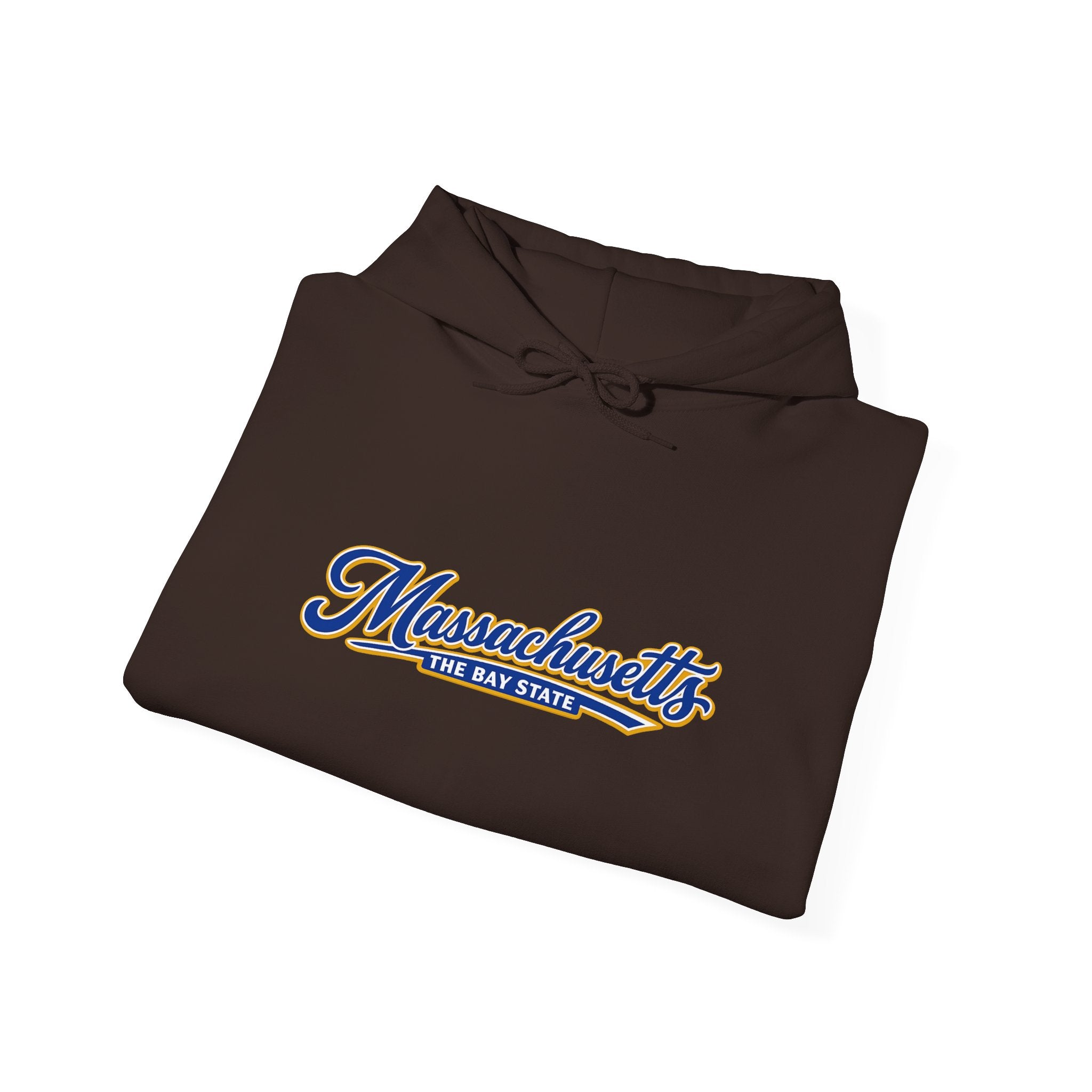 Massachusetts The Bay State Heavy Blend Hooded Sweatshirt
