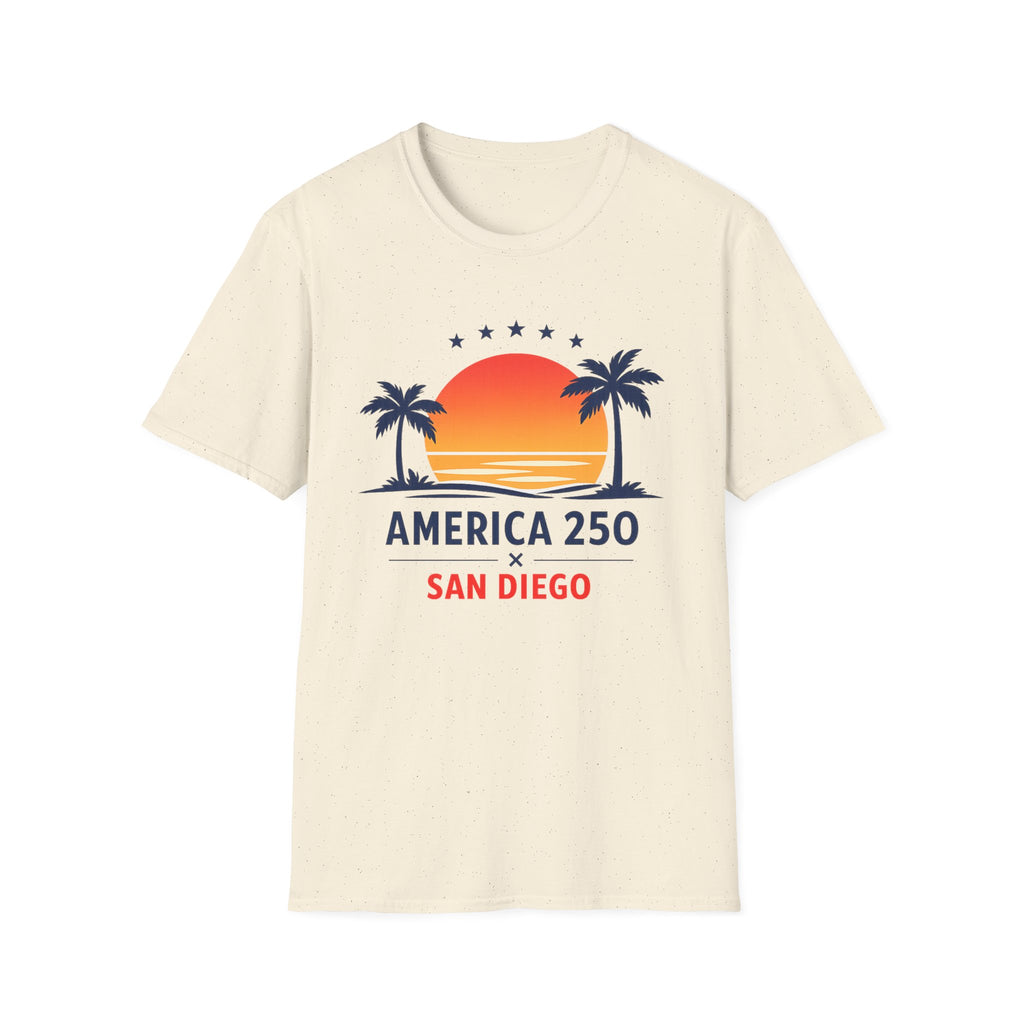 America 250 San Diego California Tee