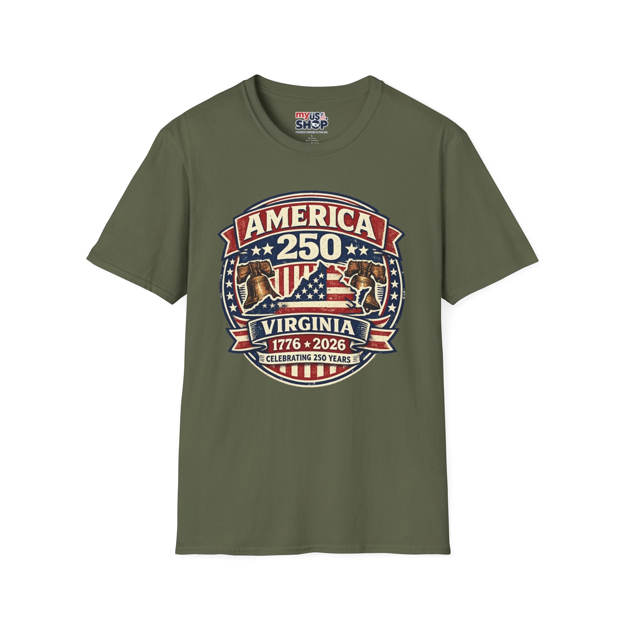 America 250 Virginia Commemorative T-Shirt — 1776–2026 Celebration Tee