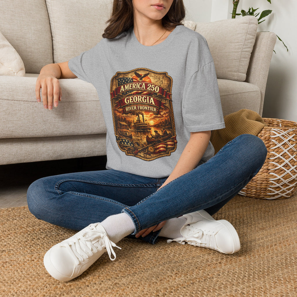 America 250 Georgia - River Frontier T‑Shirt
