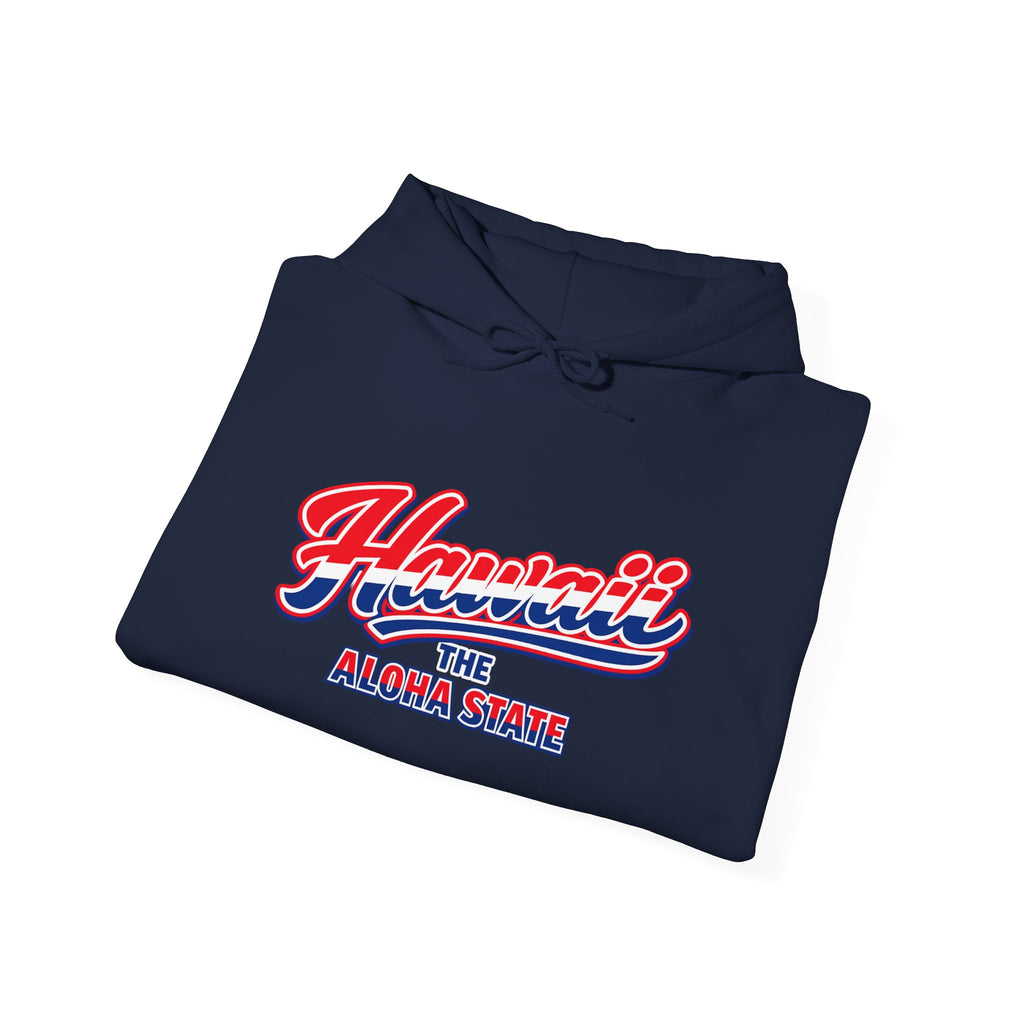 Hawaii The Aloha State Heavy Blend Hooded Sweatshirt