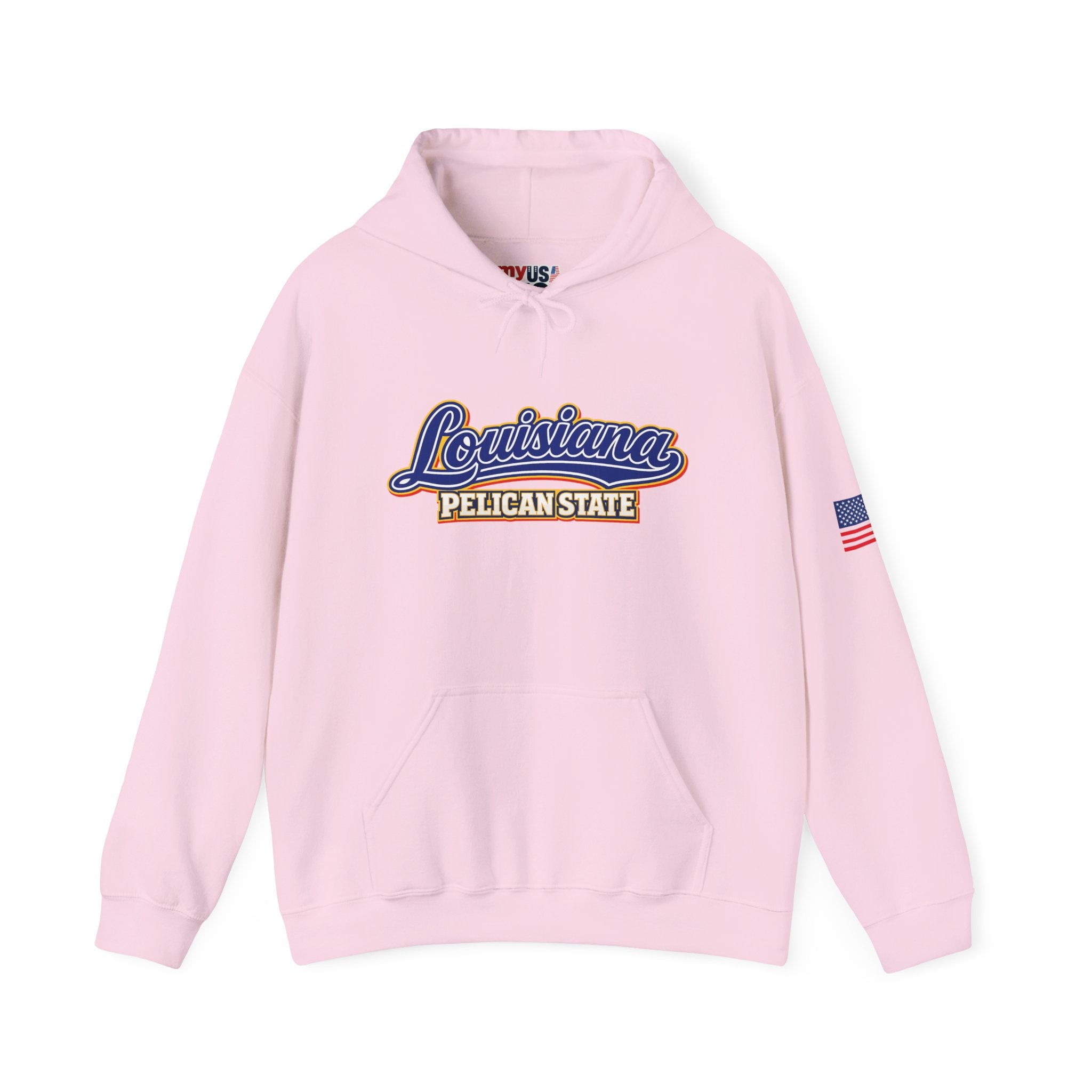 Louisiana Pelican State Heavy Blend Hooded Sweatshirt