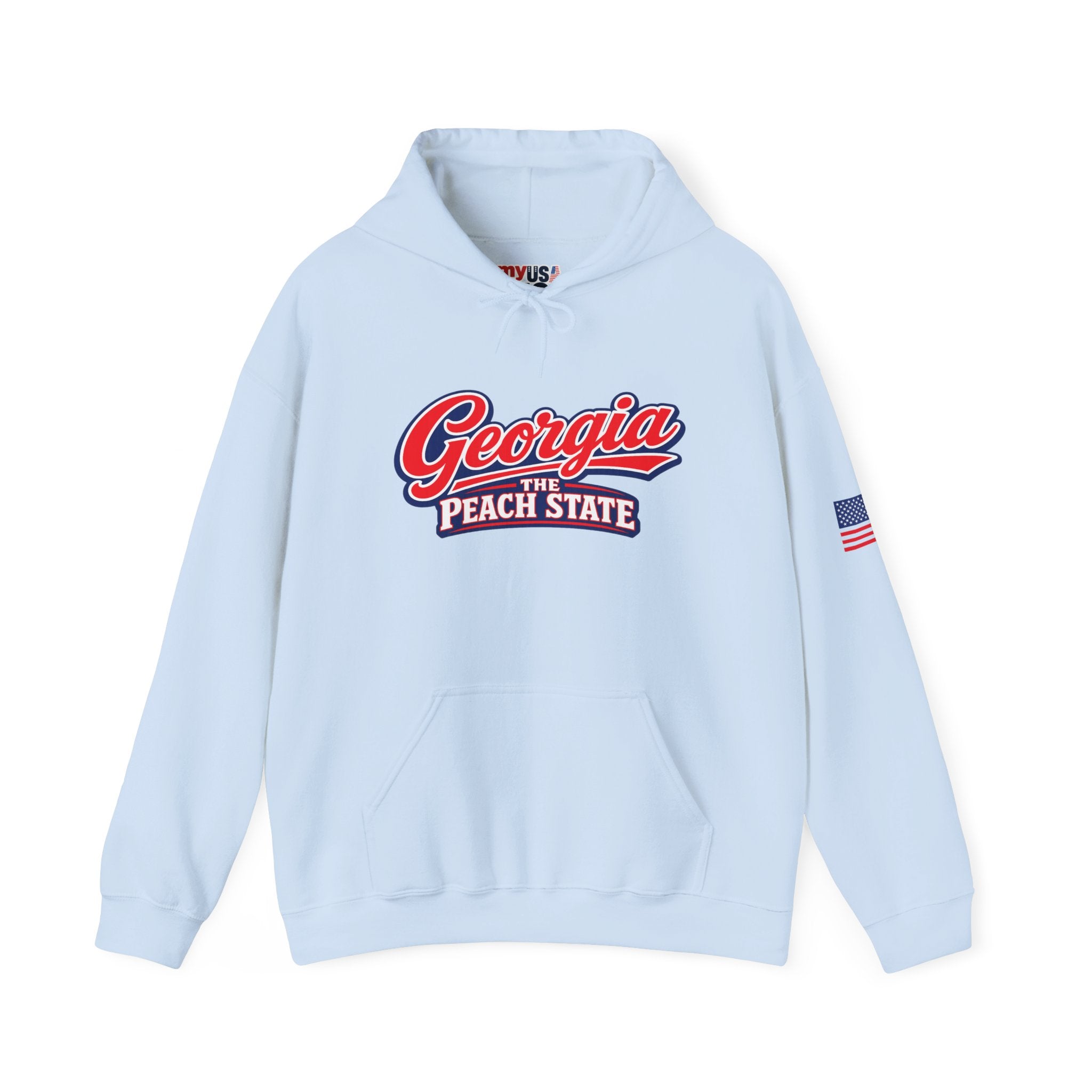 Georgia The Peach State Heavy Blend Hooded Sweatshirt