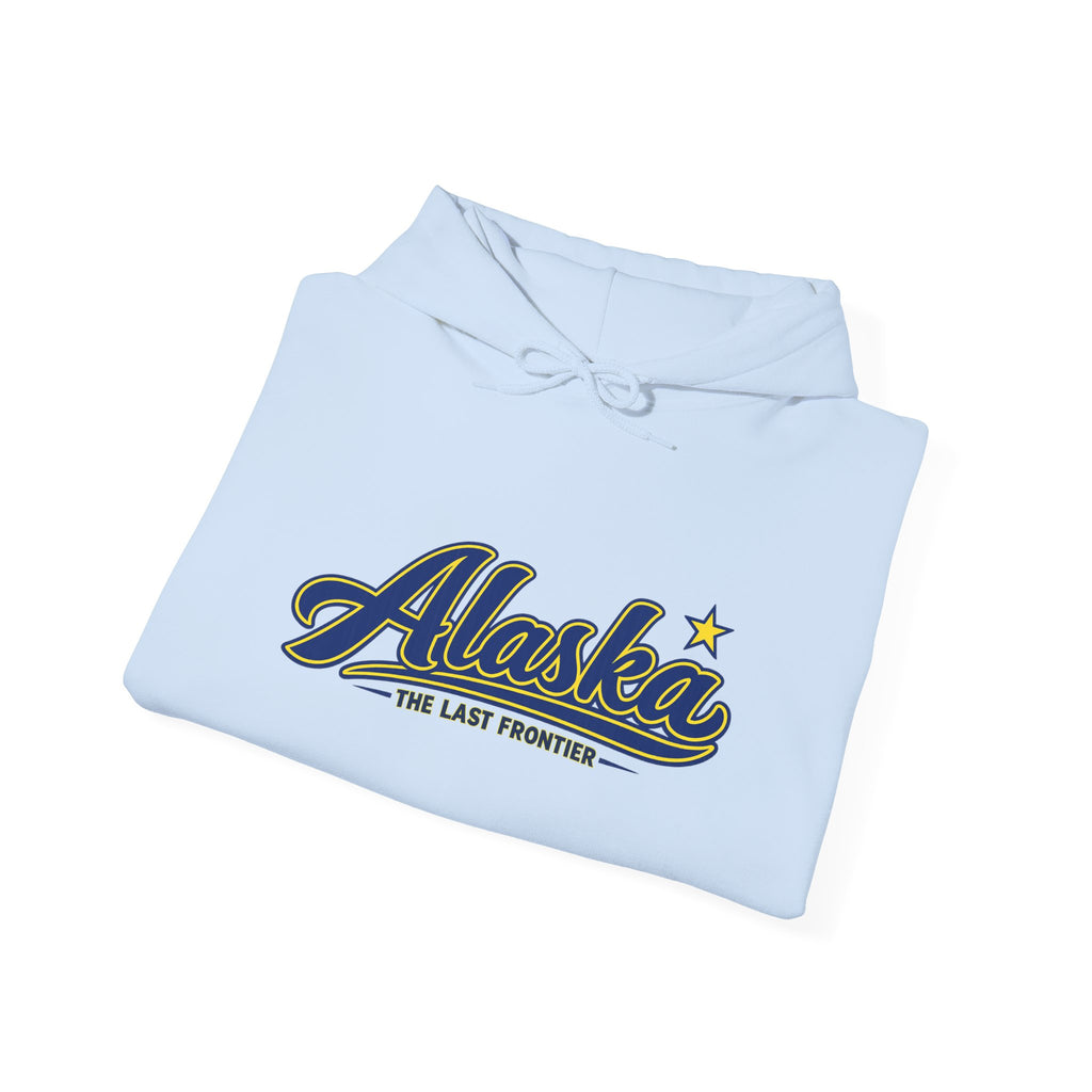 Alaska The Last Frontier Heavy Blend Hooded Sweatshirt
