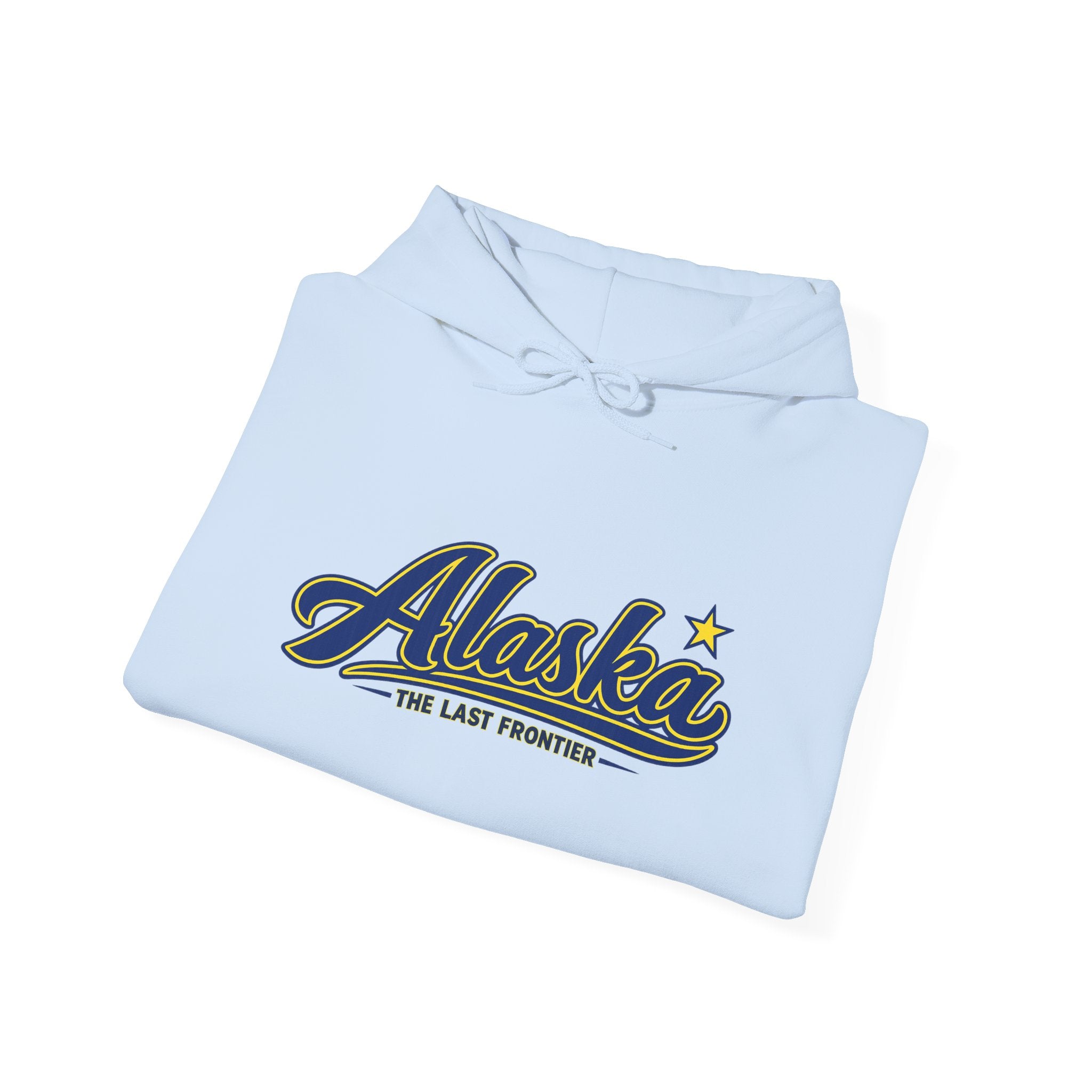 Alaska The Last Frontier Heavy Blend Hooded Sweatshirt