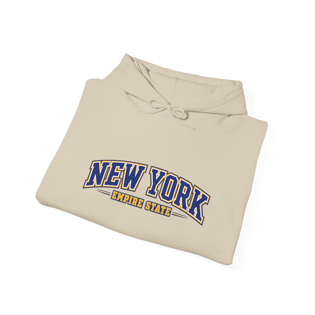 New York Empire State Heavy Blend Hooded Sweatshirt