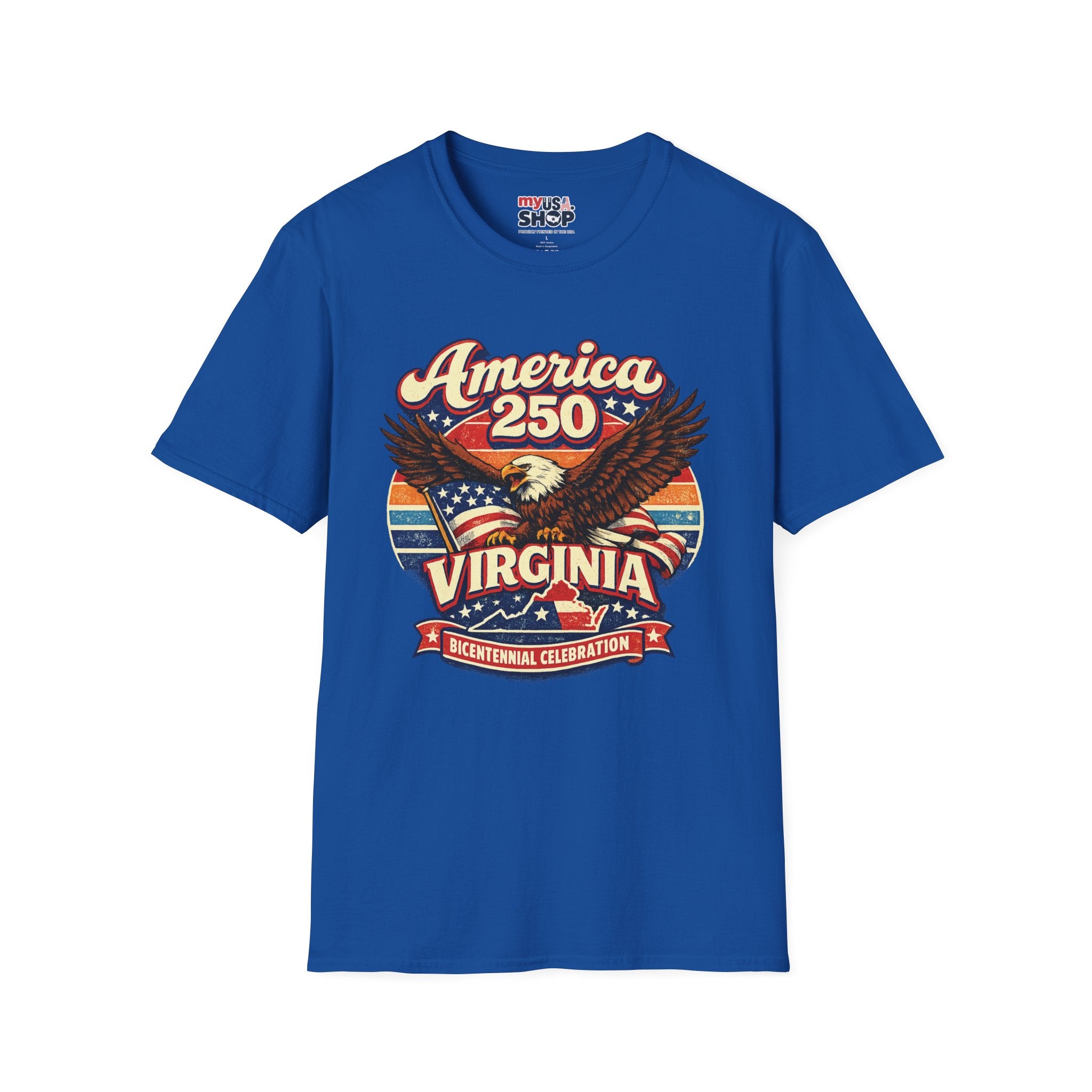 America 250 - Eagle Virginia Design Tee
