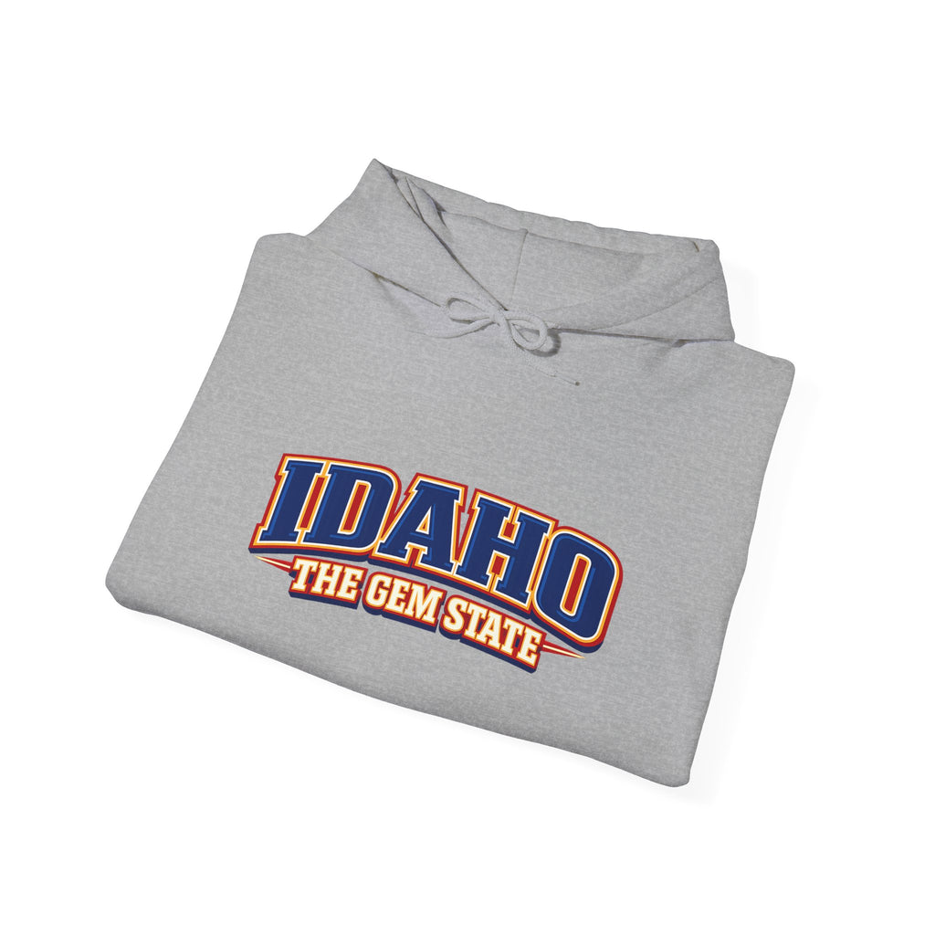 Idaho The Gem State Heavy Blend Hooded Sweatshirt