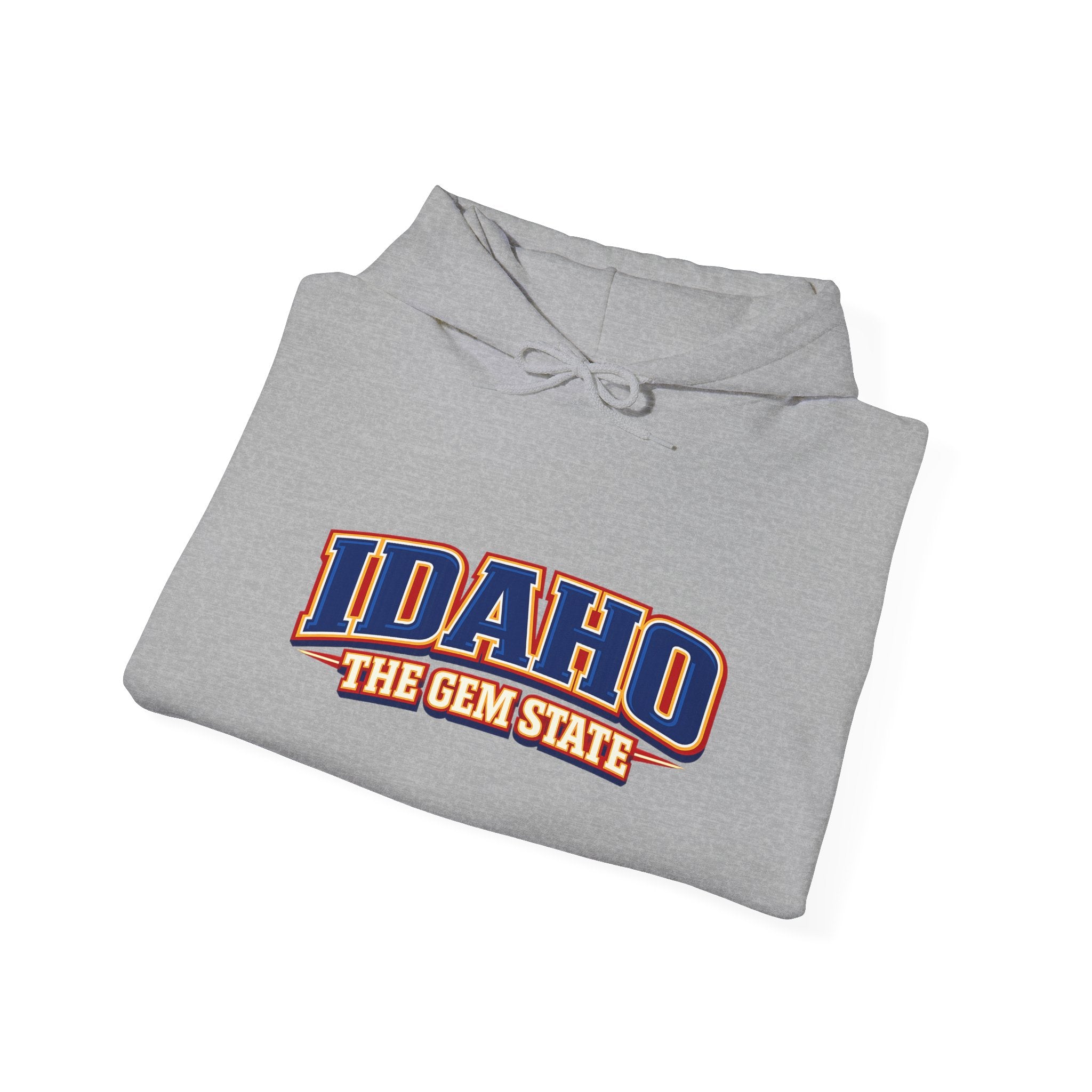 Idaho The Gem State Heavy Blend Hooded Sweatshirt