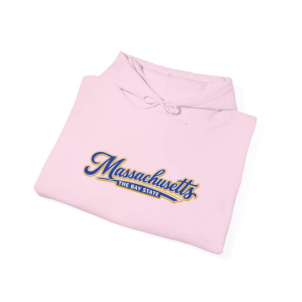 Massachusetts The Bay State Heavy Blend Hooded Sweatshirt