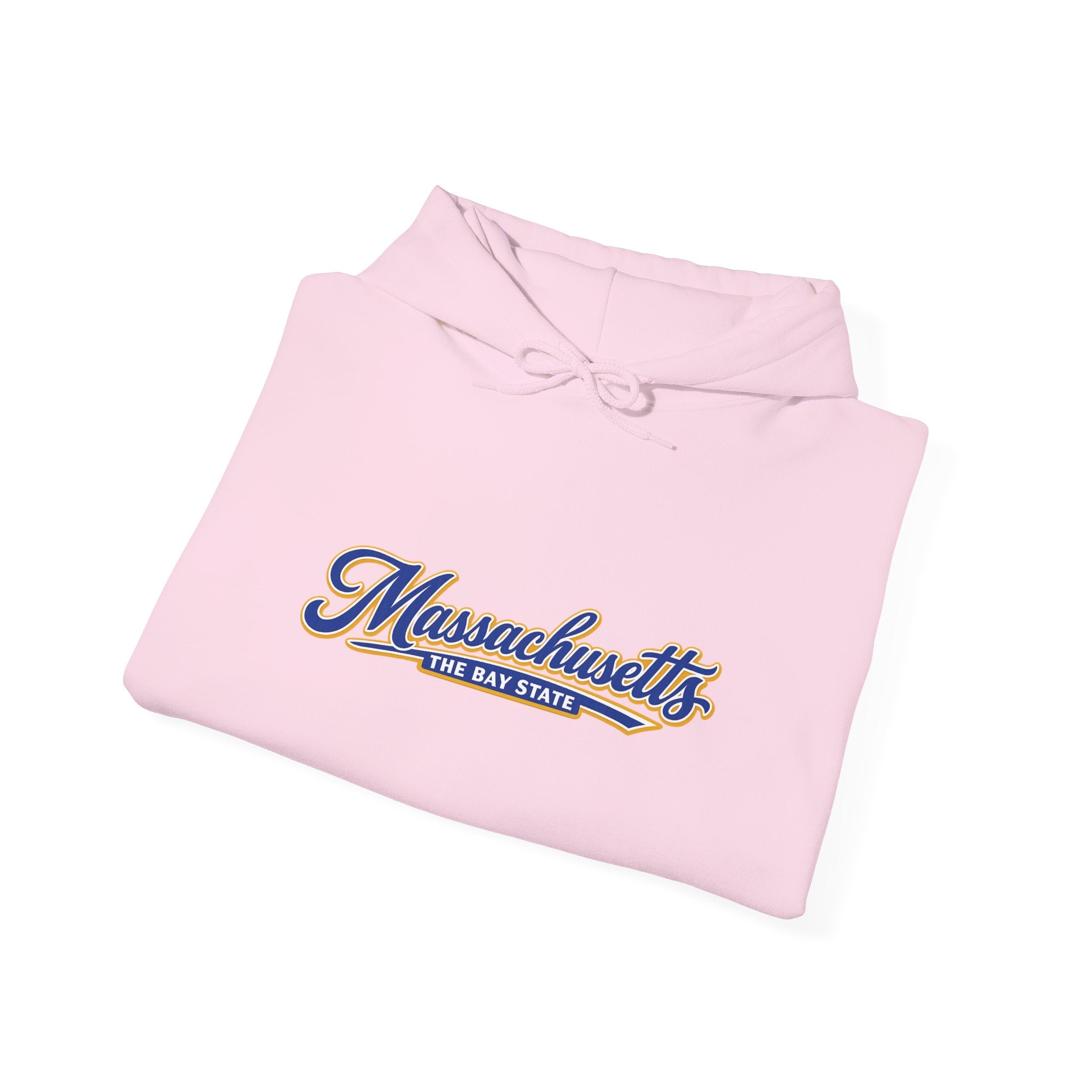 Massachusetts The Bay State Heavy Blend Hooded Sweatshirt