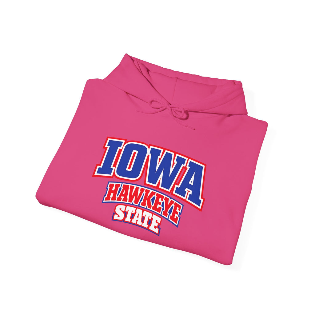 Iowa Hawkeye State Heavy Blend Hooded Sweatshirt