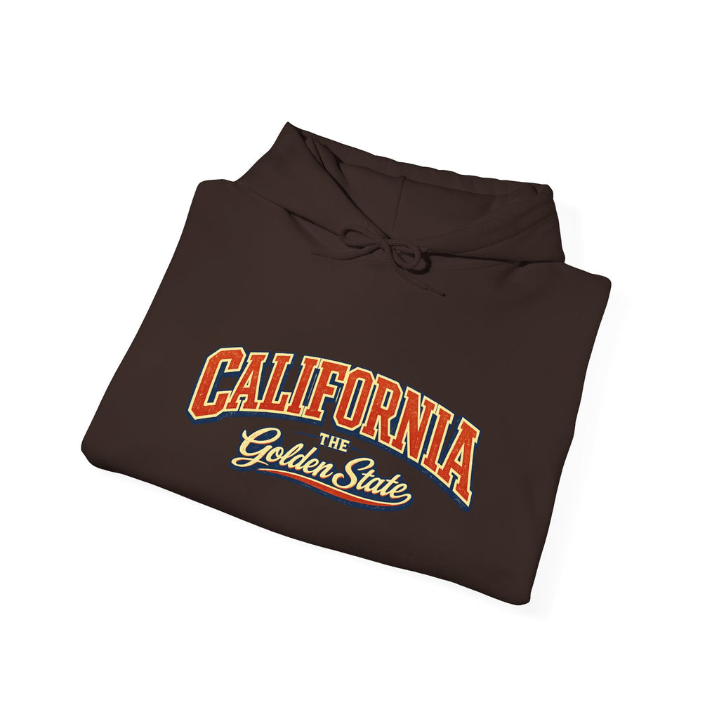 California The Golden State Heavy Blend Hooded Sweatshirt