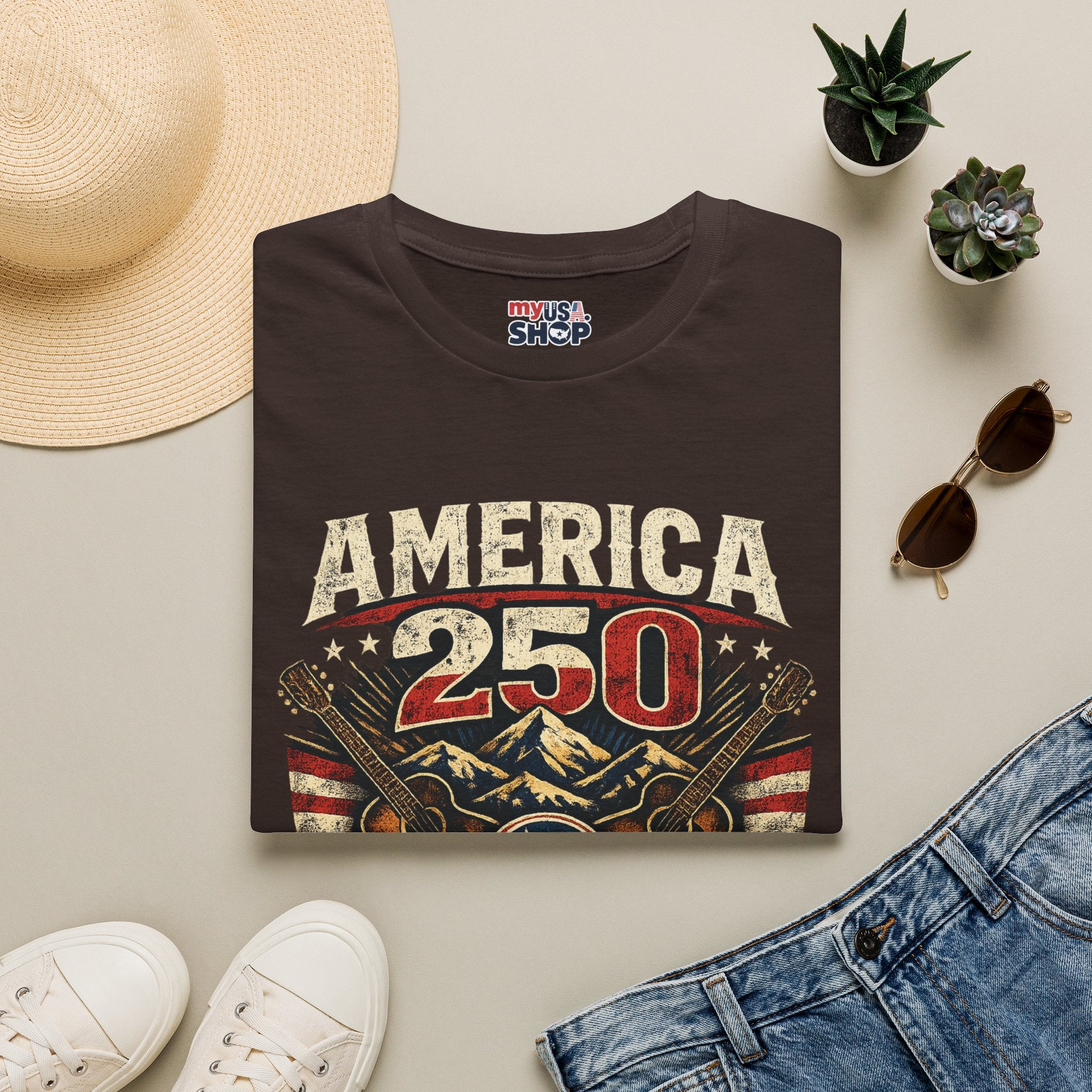 America 250 Tennessee T-Shirt — Tennessee Proud Since 1796 Graphic Tee