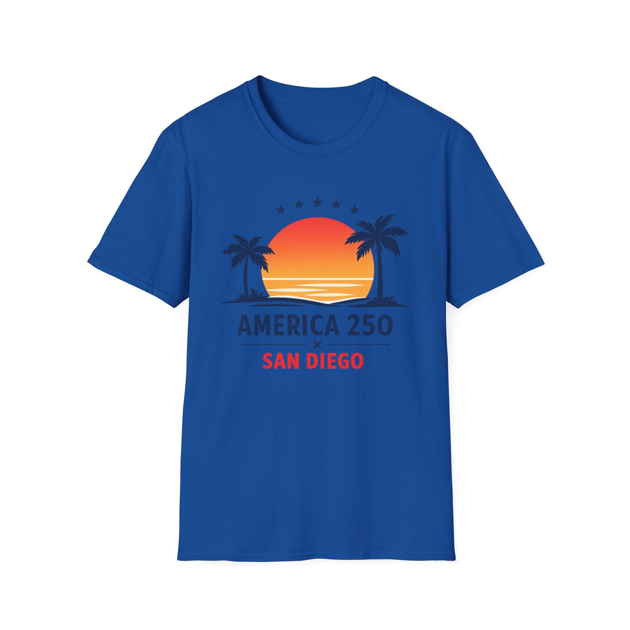 America 250 San Diego California Tee