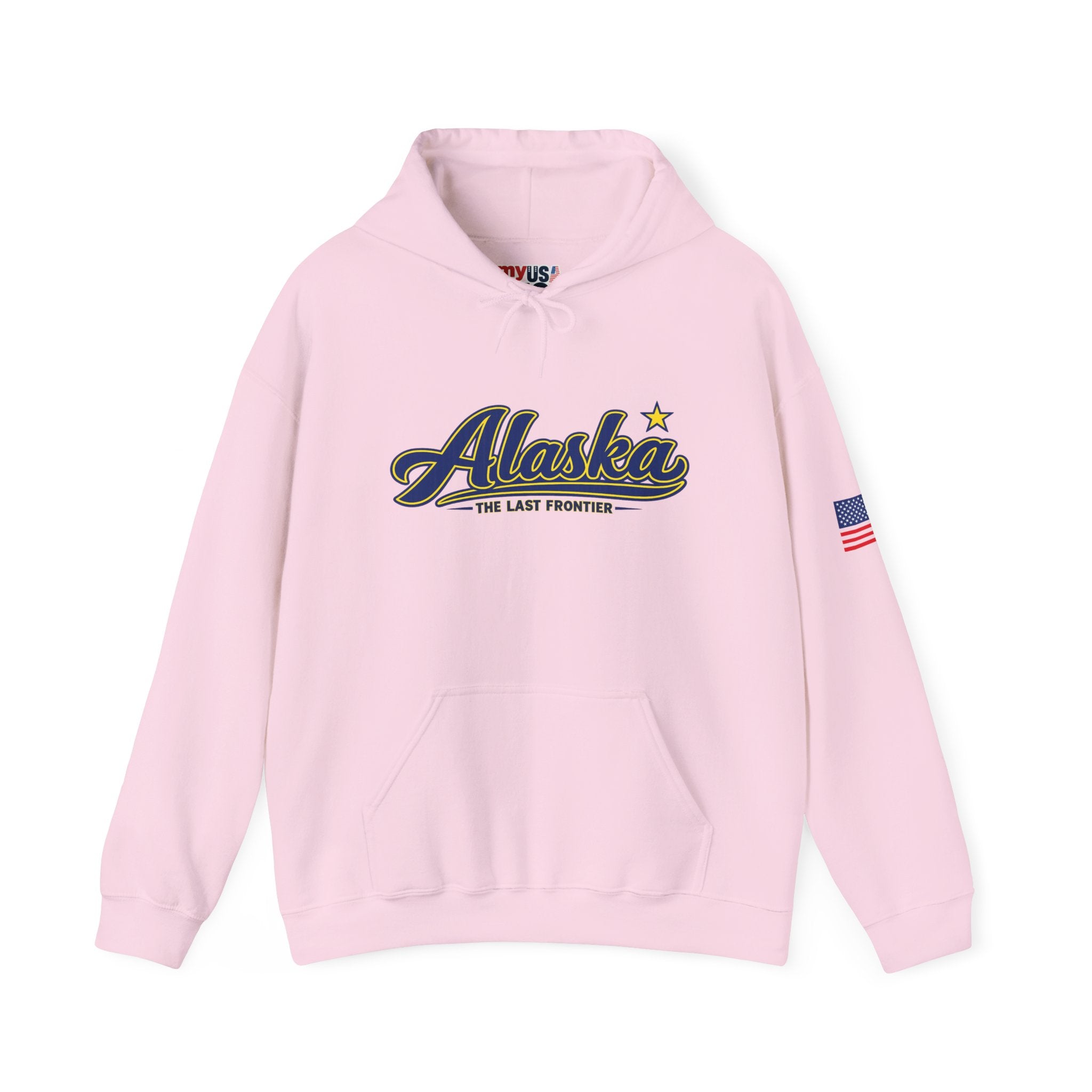 Alaska The Last Frontier Heavy Blend Hooded Sweatshirt