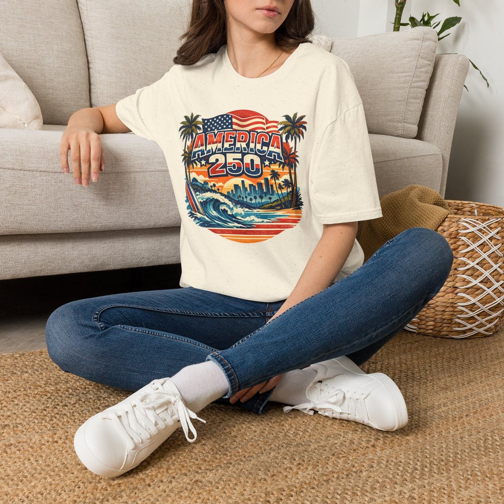 America 250 Los Angeles West Coast Patriot California Tee