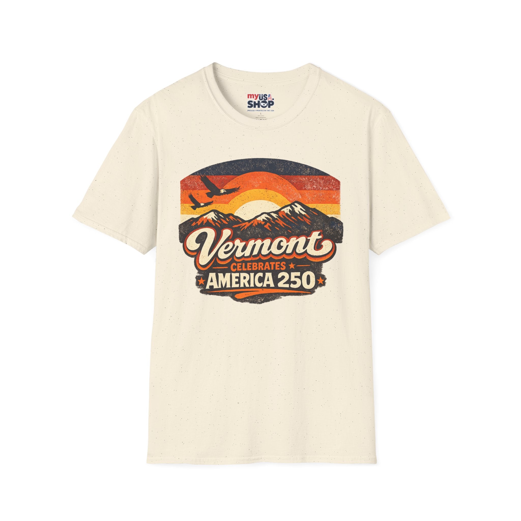 America 250 Vermont Sunset T-Shirt – Vintage Mountains