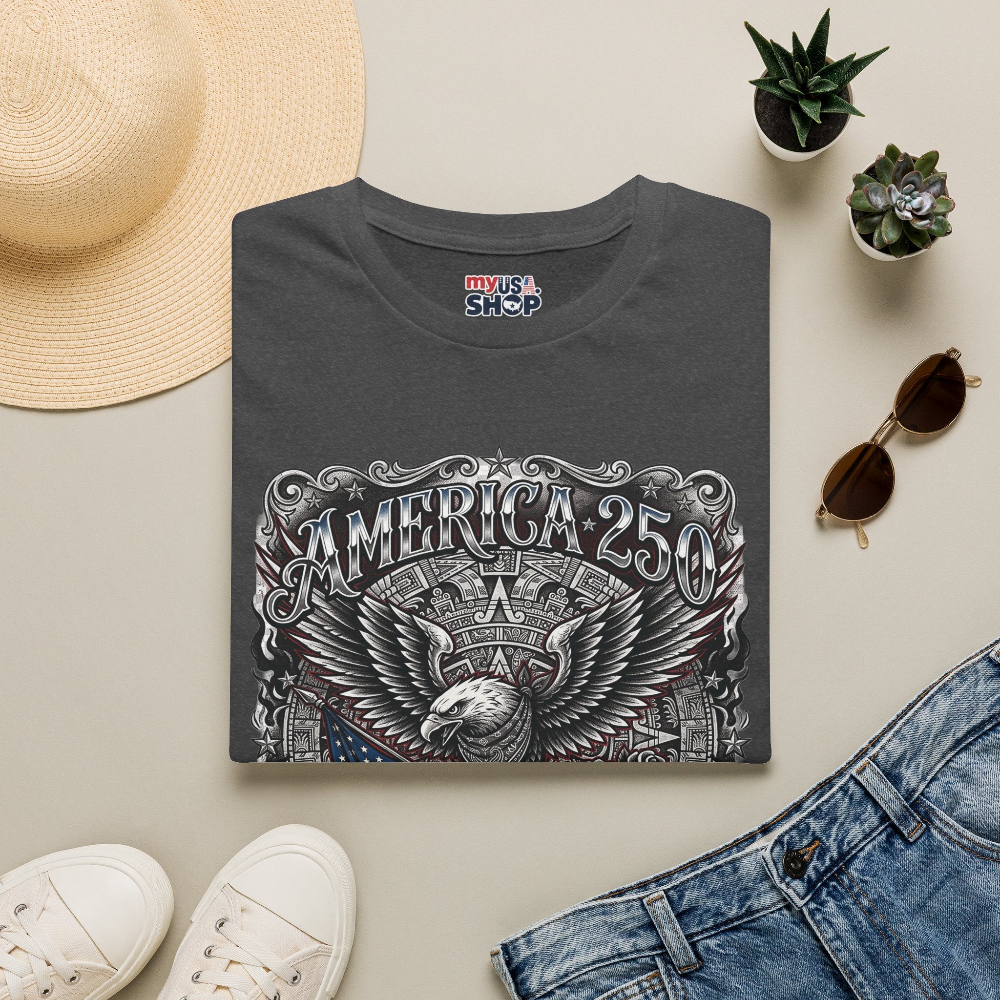 America 250 Eagle Graphic — Patriotic 250th Anniversary
