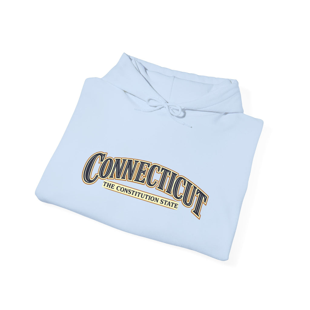 Connecticut The Constitution State Heavy Blend Hooded Sweatshirt
