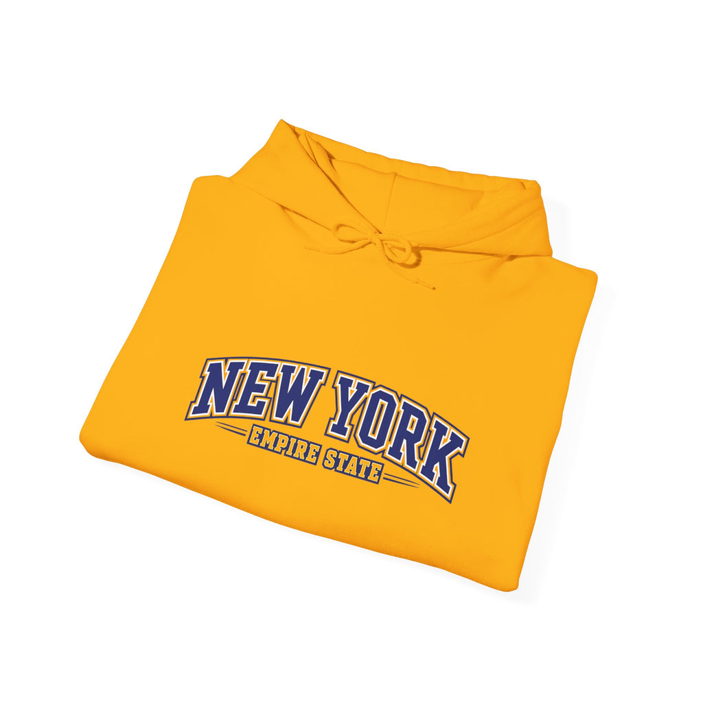 New York Empire State Heavy Blend Hooded Sweatshirt