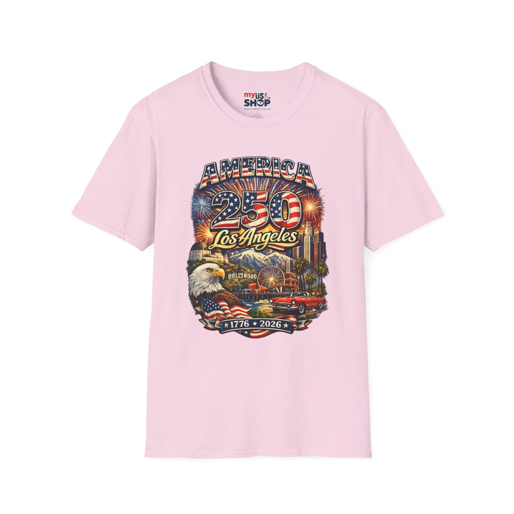 America 250 Los Angeles Hollywood Santa Monica Griffith Eagle 1776 2026 California Tee