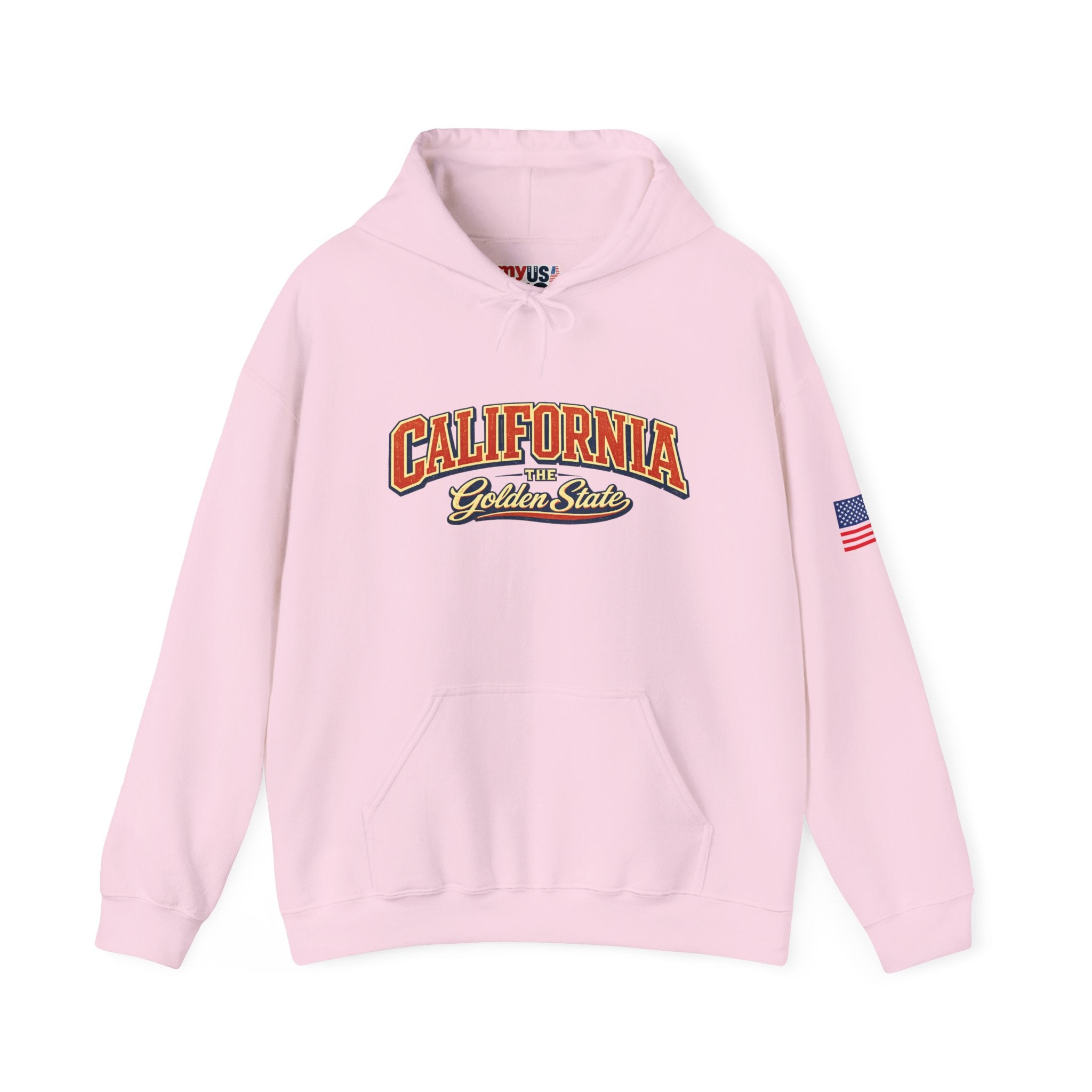 California The Golden State Heavy Blend Hooded Sweatshirt