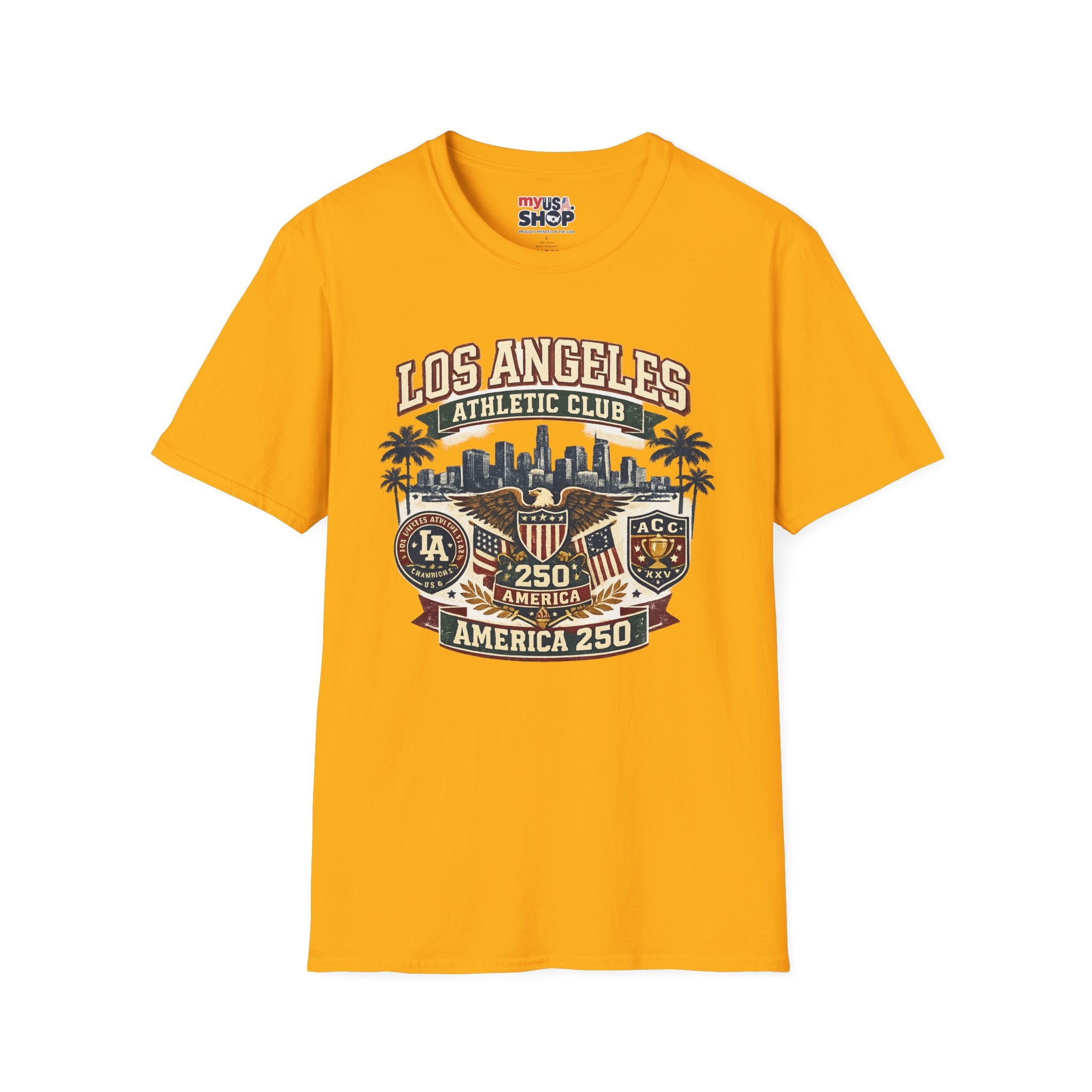 America 250 Los Angeles California La Athletic Club Tee