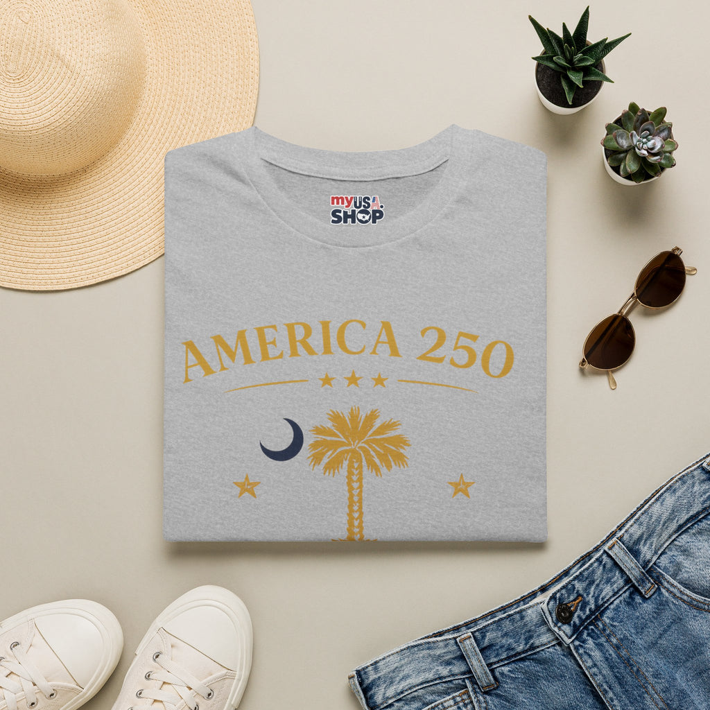 America 250 South Carolina T-Shirt 1776 - 2026 Celebration Tee
