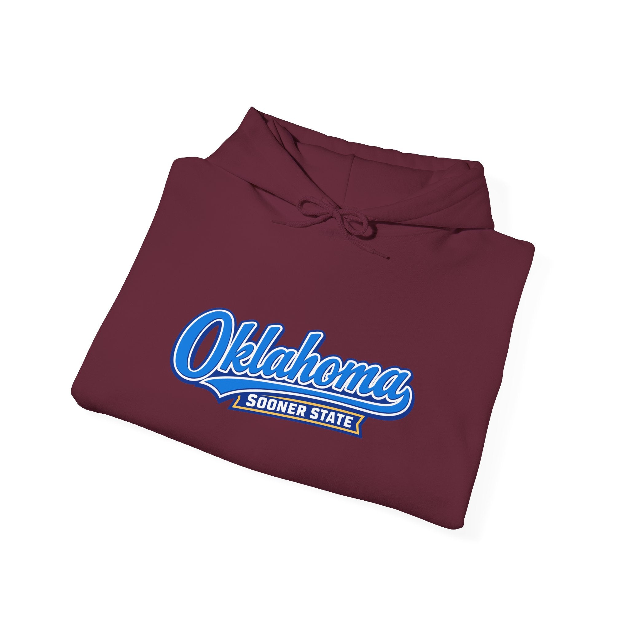 Oklahoma Sooner State Heavy Blend Hooded Sweatshirt