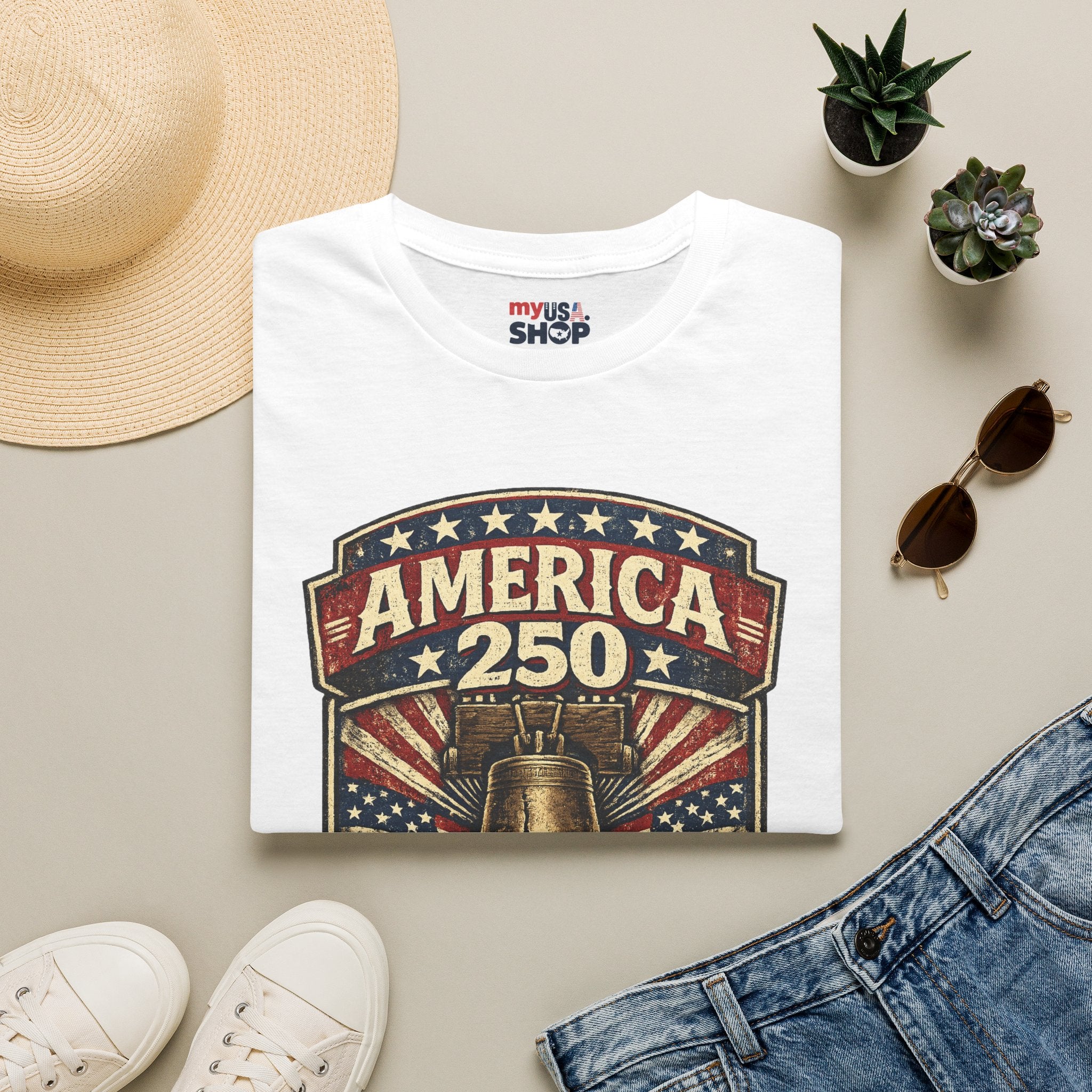 Pennsylvania America 250 Shirt — Vintage Liberty Bell Heritage Crest Tee