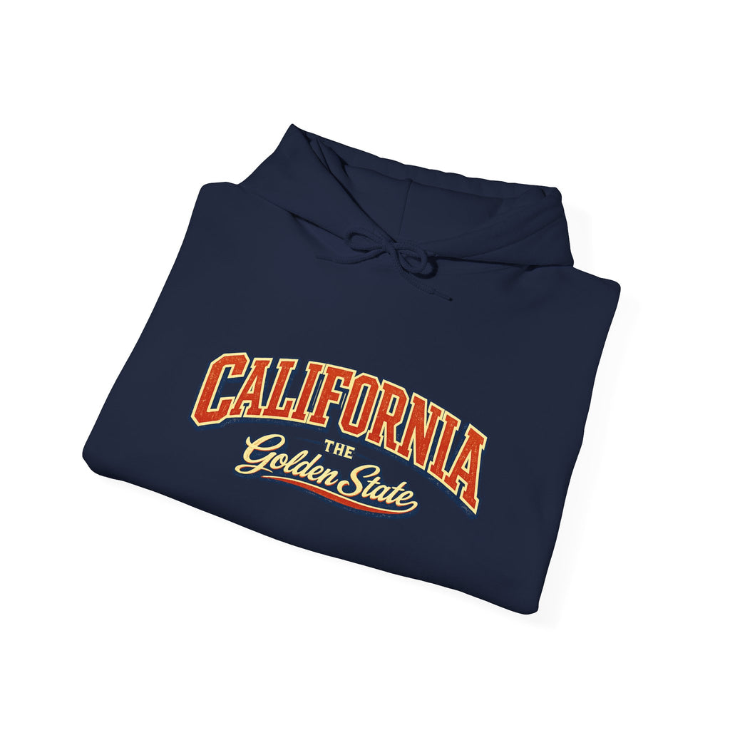 California The Golden State Heavy Blend Hooded Sweatshirt