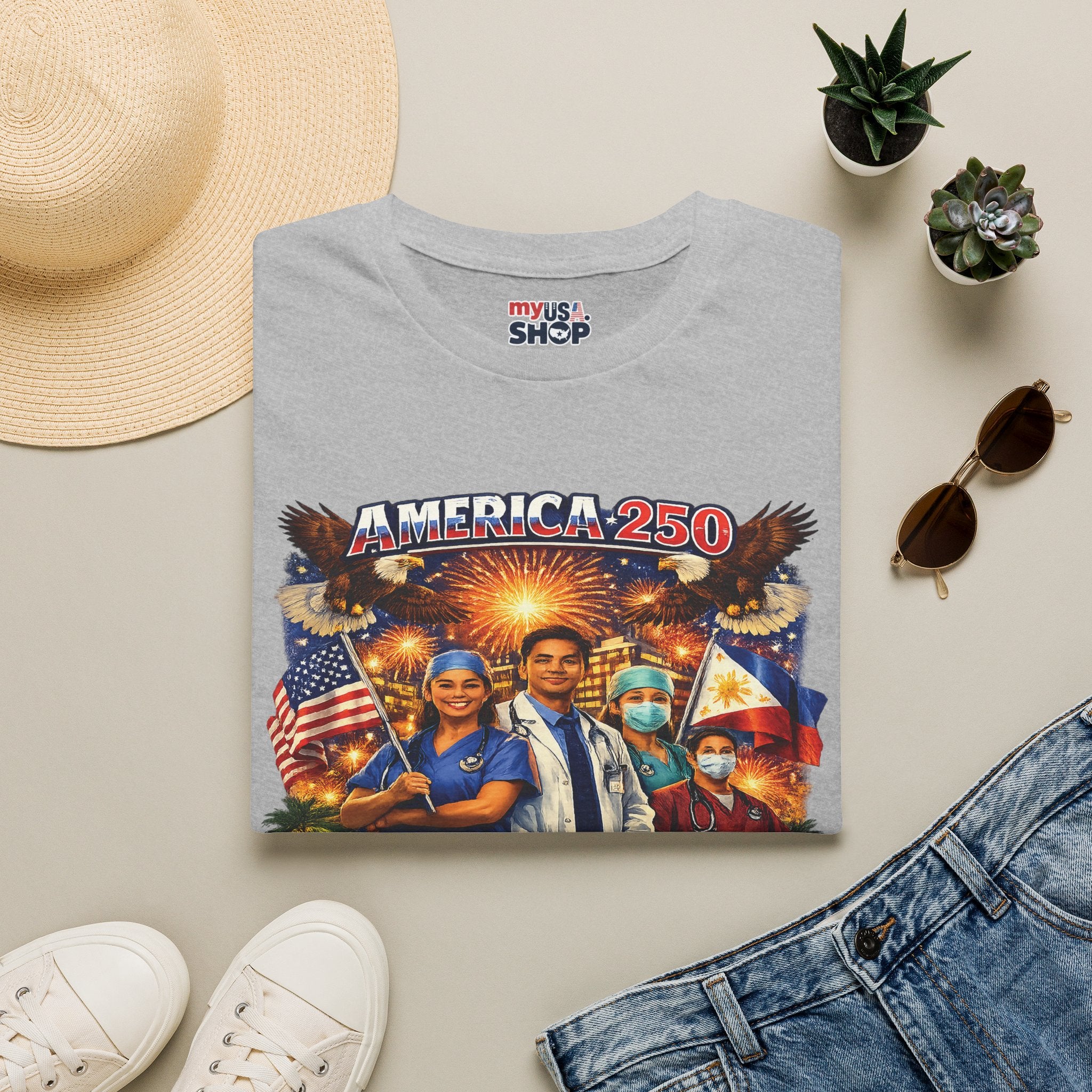 America 250 Filipino Americans — Patriotic USA Celebration