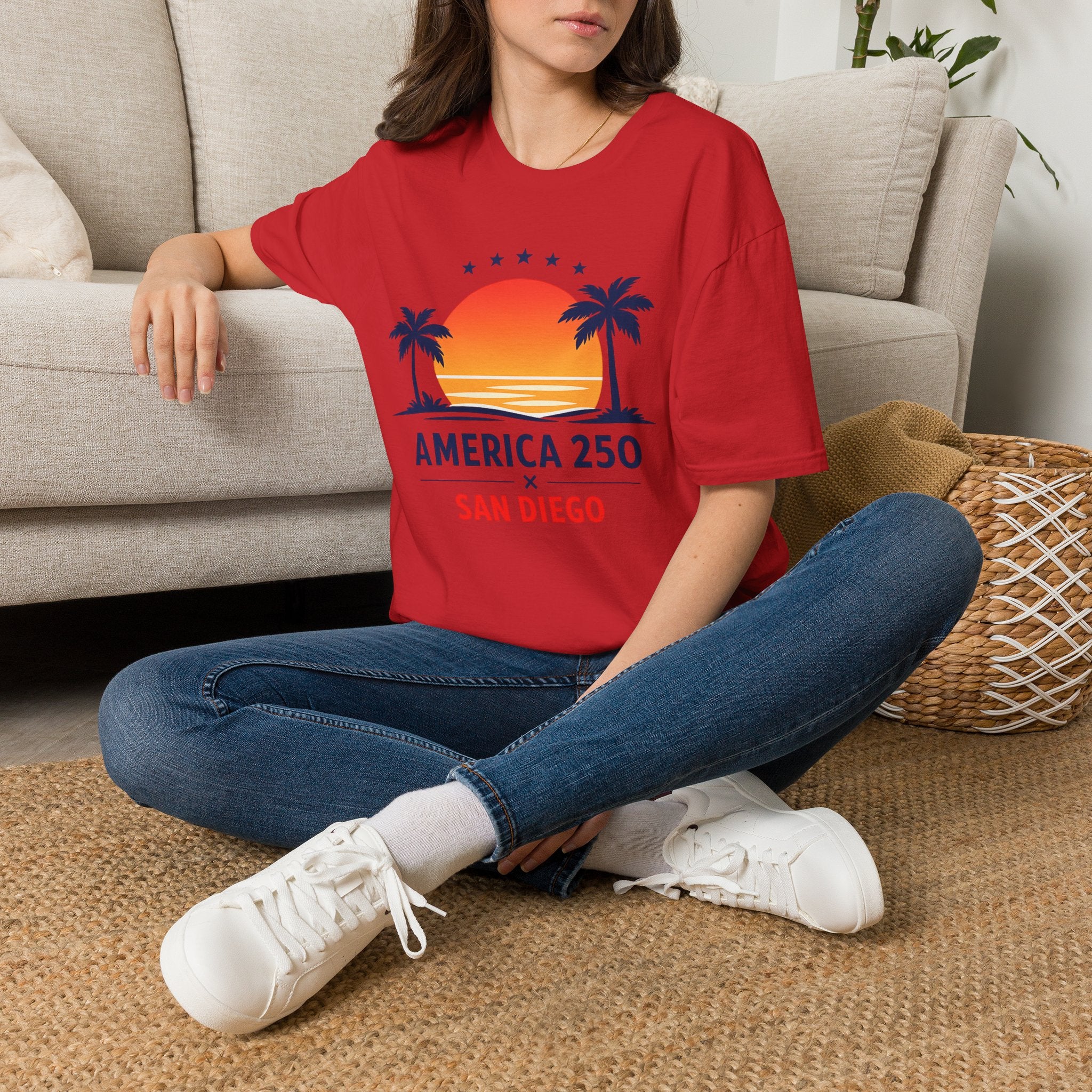 America 250 San Diego California Tee