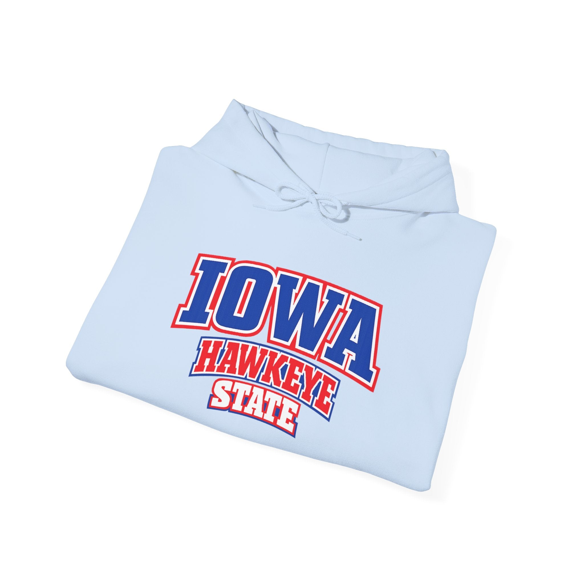 Iowa Hawkeye State Heavy Blend Hooded Sweatshirt