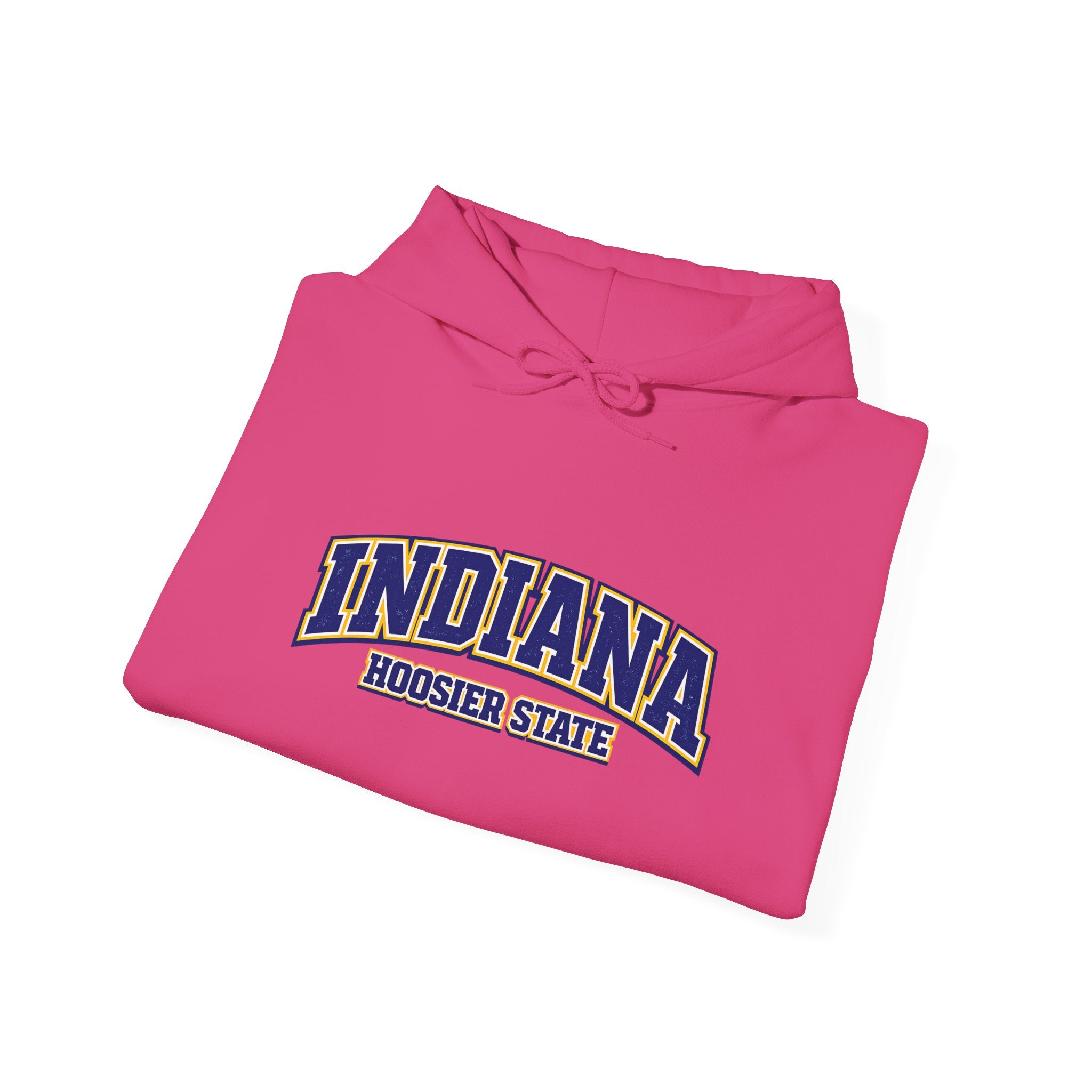 Indiana Hoosier State Heavy Blend Hooded Sweatshirt