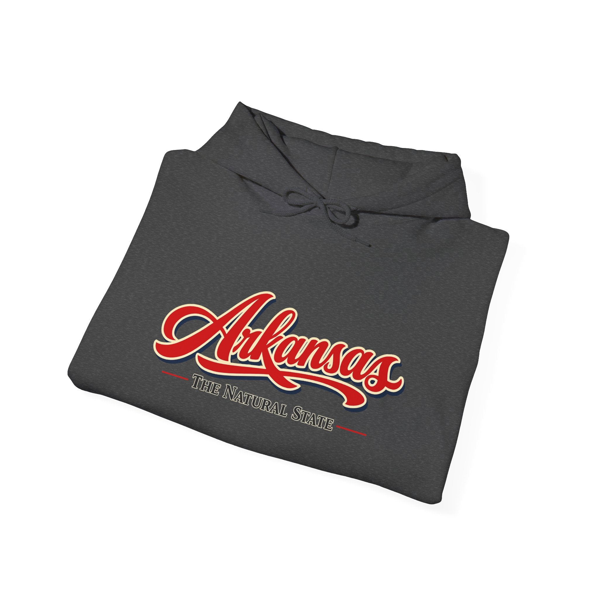 Arkansas The Natural State Heavy Blend Hooded Sweatshirt