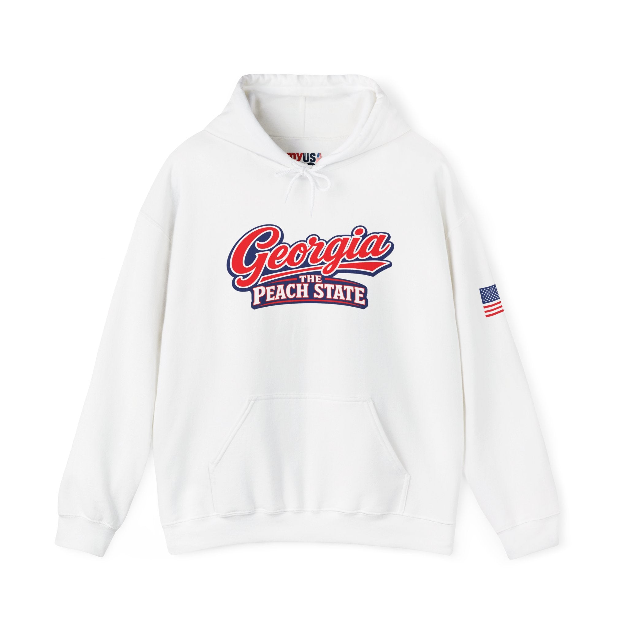 Georgia The Peach State Heavy Blend Hooded Sweatshirt