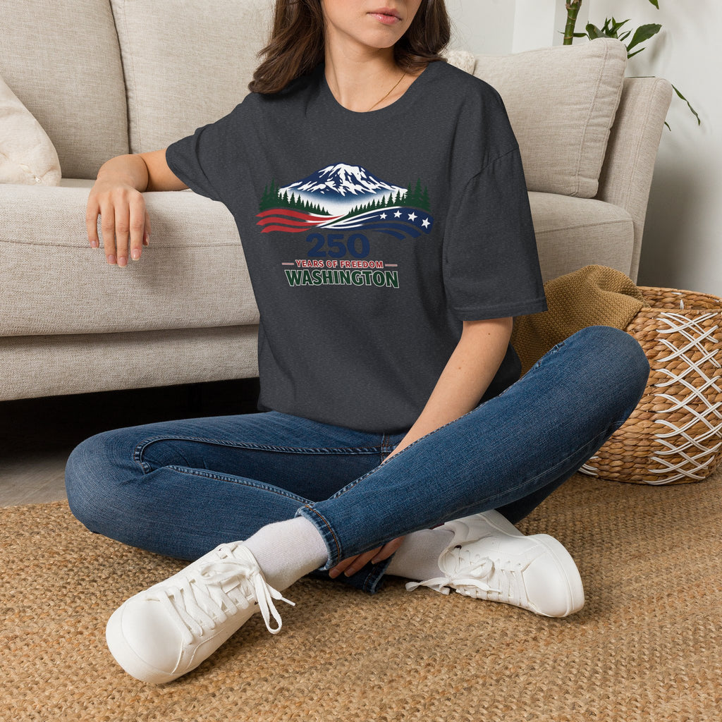America 250 Washington T-Shirt - Unisex Softstyle T-Shirt