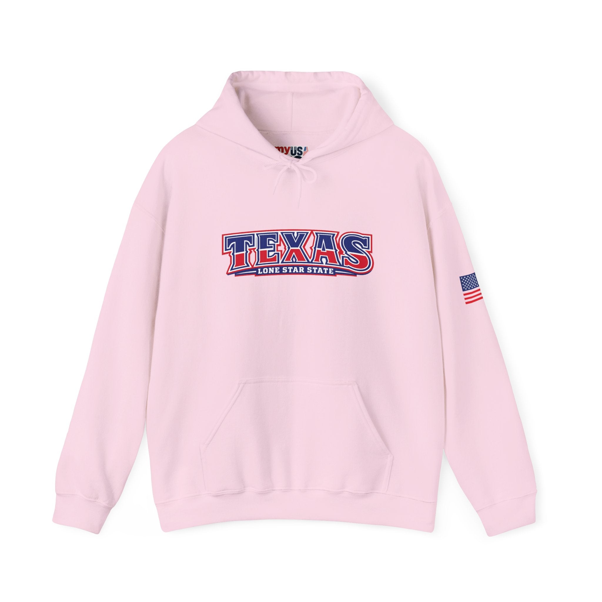 Texas The Lone Star State Heavy Blend Hooded Sweatshirt