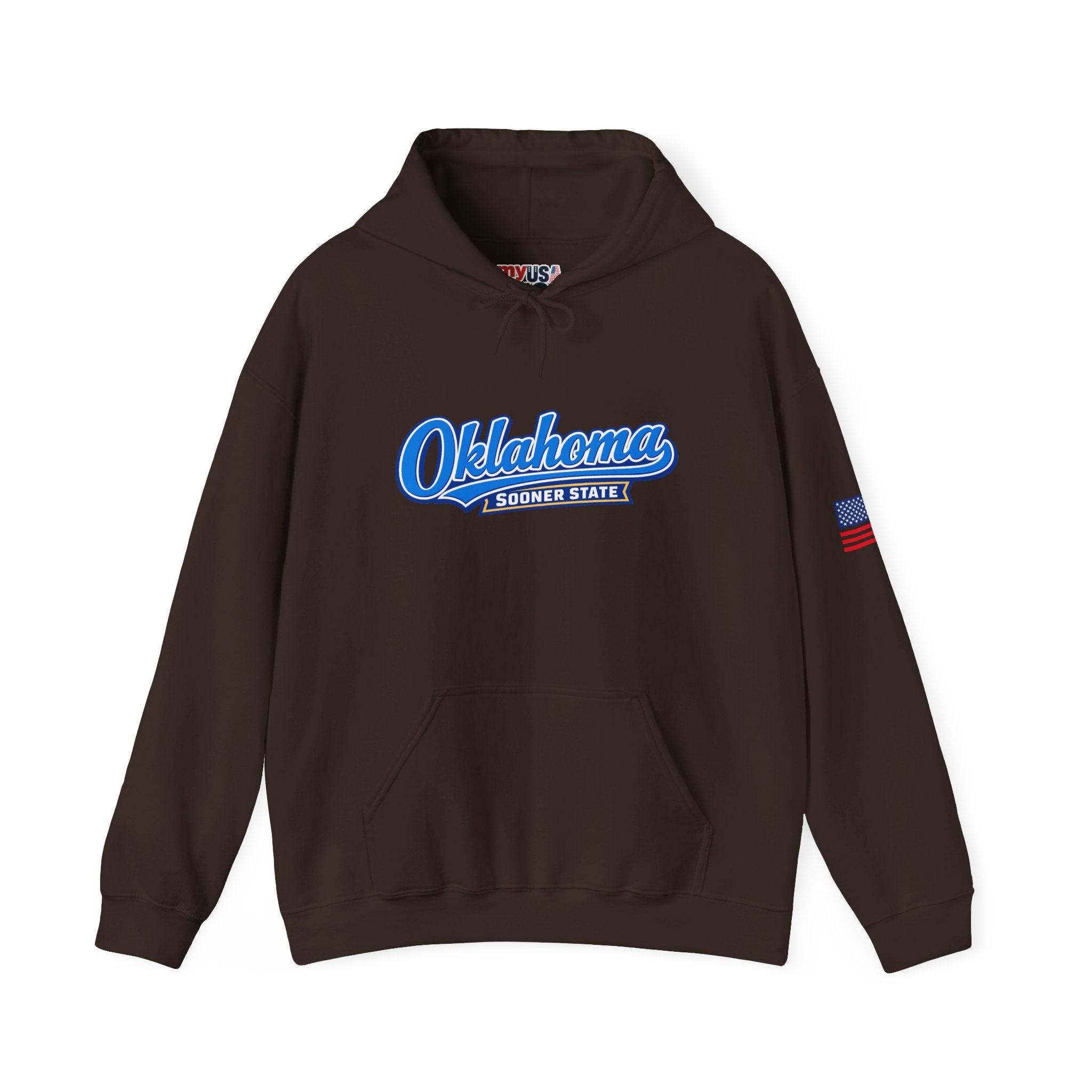 Oklahoma Sooner State Heavy Blend Hooded Sweatshirt