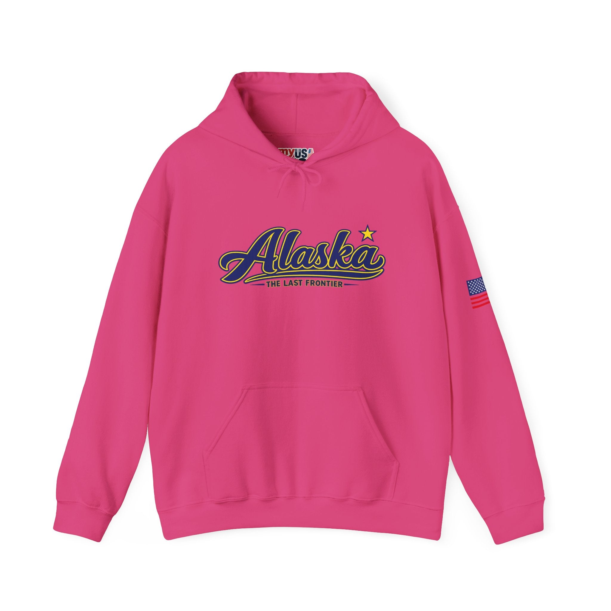 Alaska The Last Frontier Heavy Blend Hooded Sweatshirt