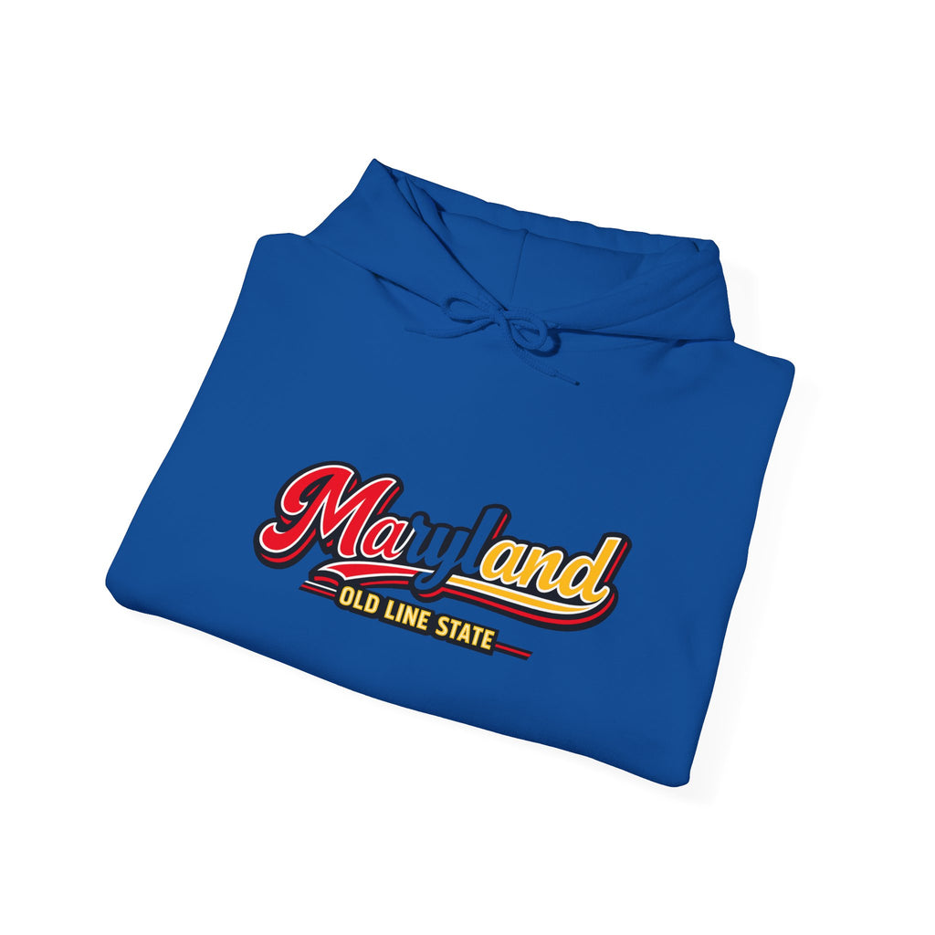 Maryland Old Line State Heavy Blend Hooded Sweatshirt