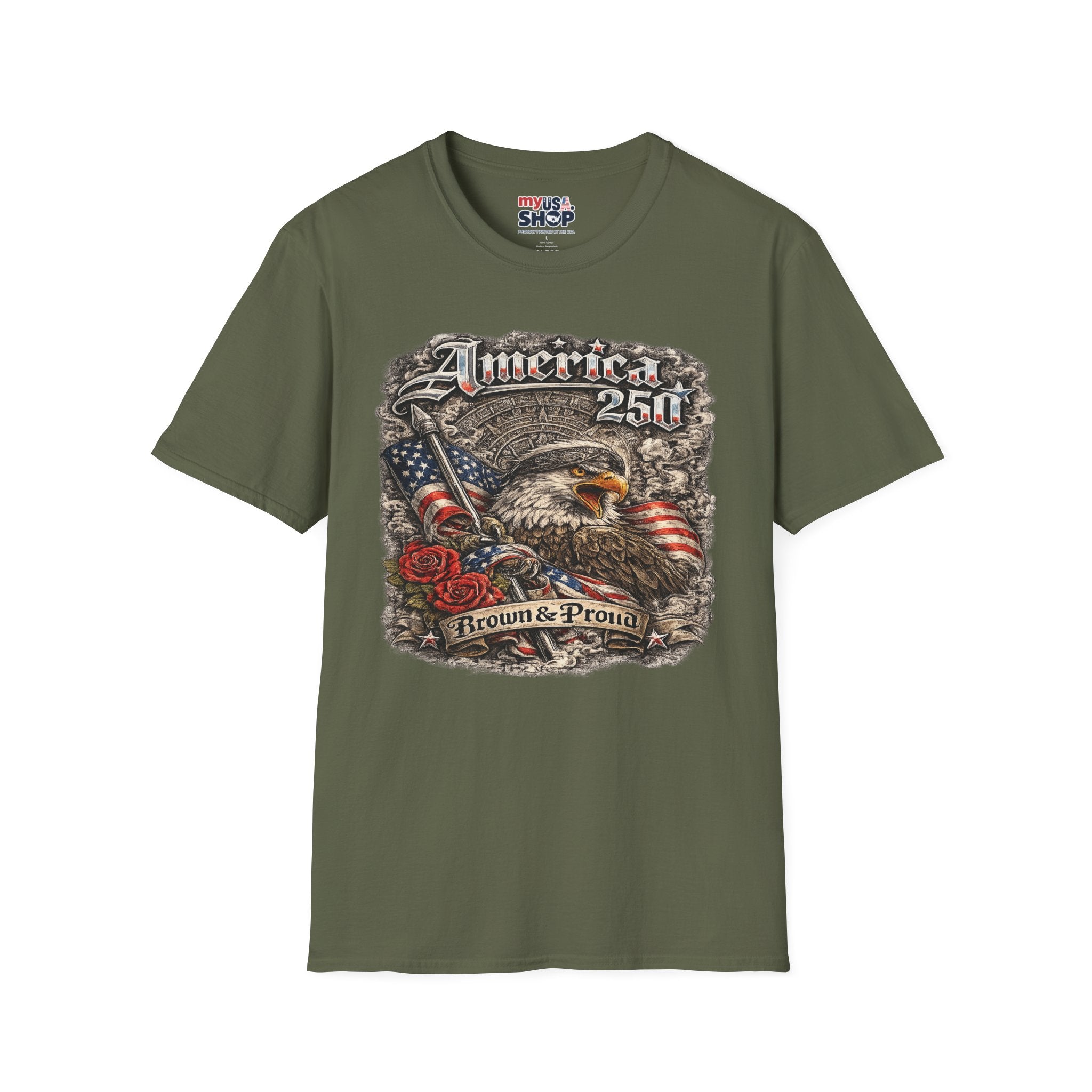 America 250 Eagle — Chicano Proud & Brave Patriotic