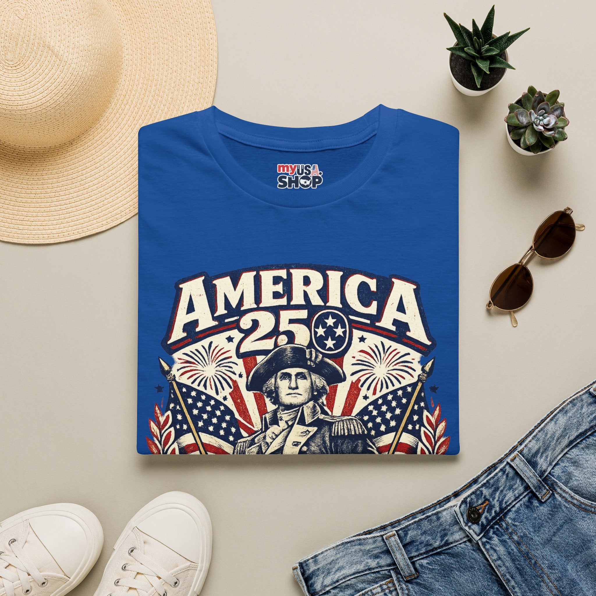 America 250 T-Shirt — Patriot Graphic Tee