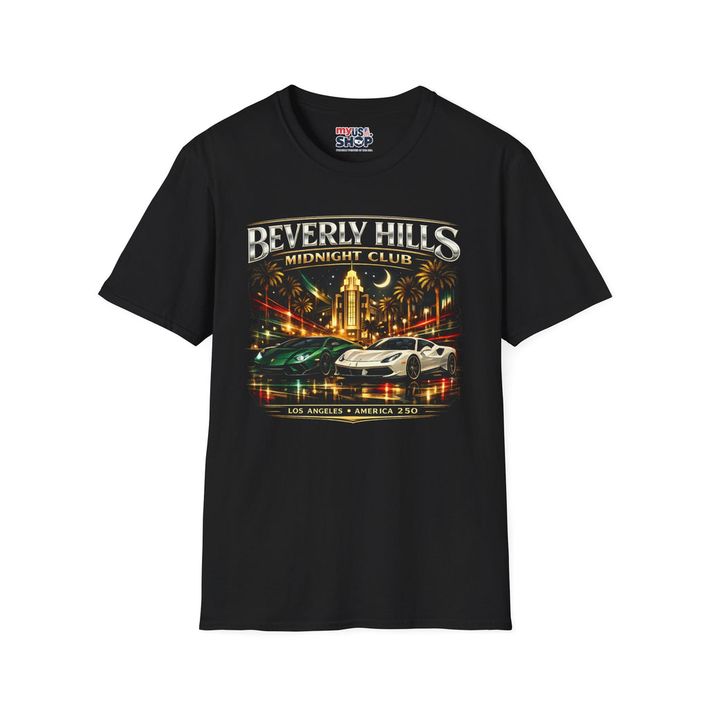 America 250 Los Angeles California Beverly Hills Tee