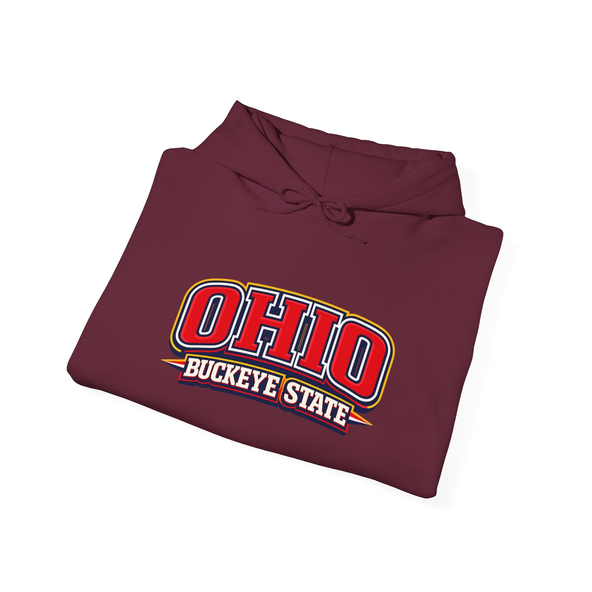Ohio Buckeye State Heavy Blend Hooded Sweatshirt